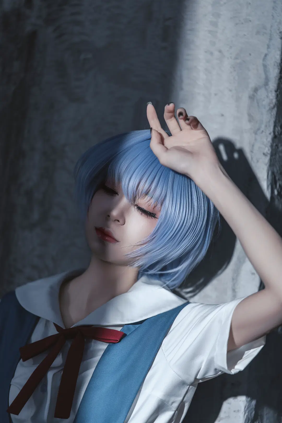 【绫波丽cos】新世纪福音战士的冷冽天台氛围感 - Zhu_SAMA - 第9张