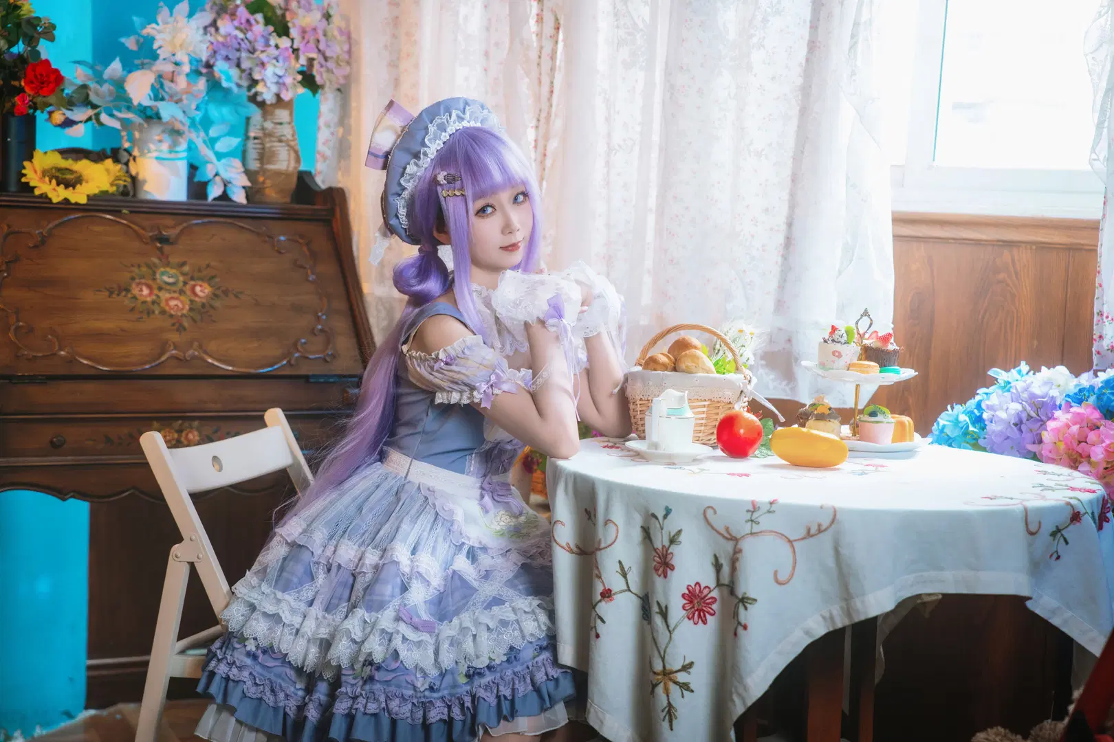 [Nikki cosplay] Infinity Nikki: Heartfelt Aromas Picnic Set Photoshoot Chronicle by Zhu_SAMA - Image 7