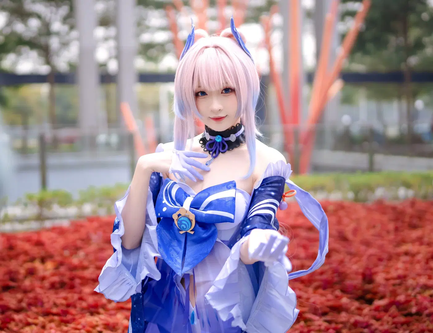 [Sangonomiya Kokomi cosplay] Gentle as Water: A Pearlescent Illusion by Kirito君 - Image 7