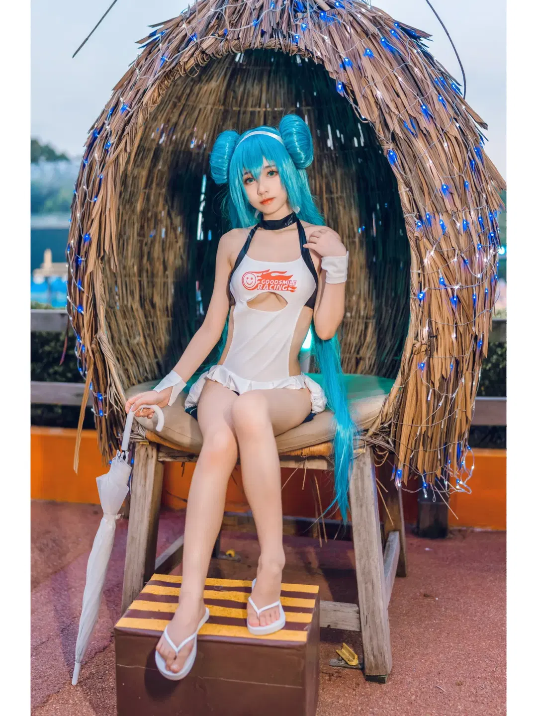 [Hatsune Miku cosplay] Chimelong Swimsuit Finale: Peak Summer Refreshing Vibes by Kirito君 - Image 3