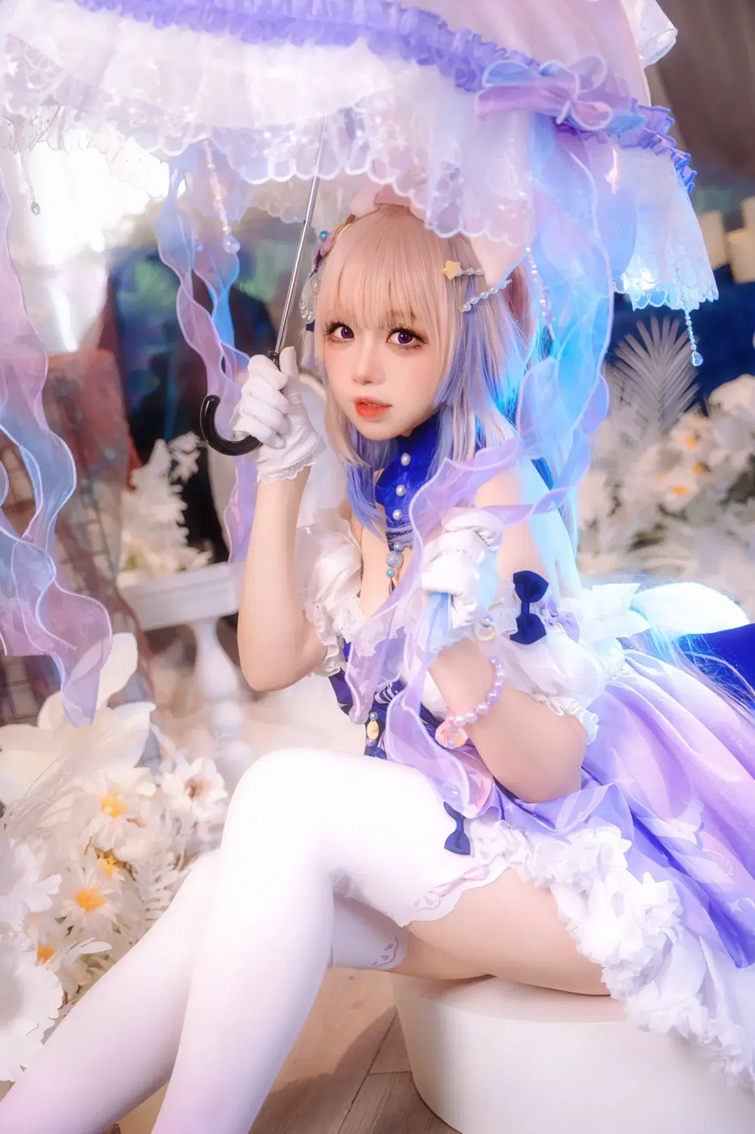 [Sangonomiya Kokomi cosplay] Genshin Impact: Dreamy Photoshoot of Kokomi Bunny Suit by Kirito君 - Image 2