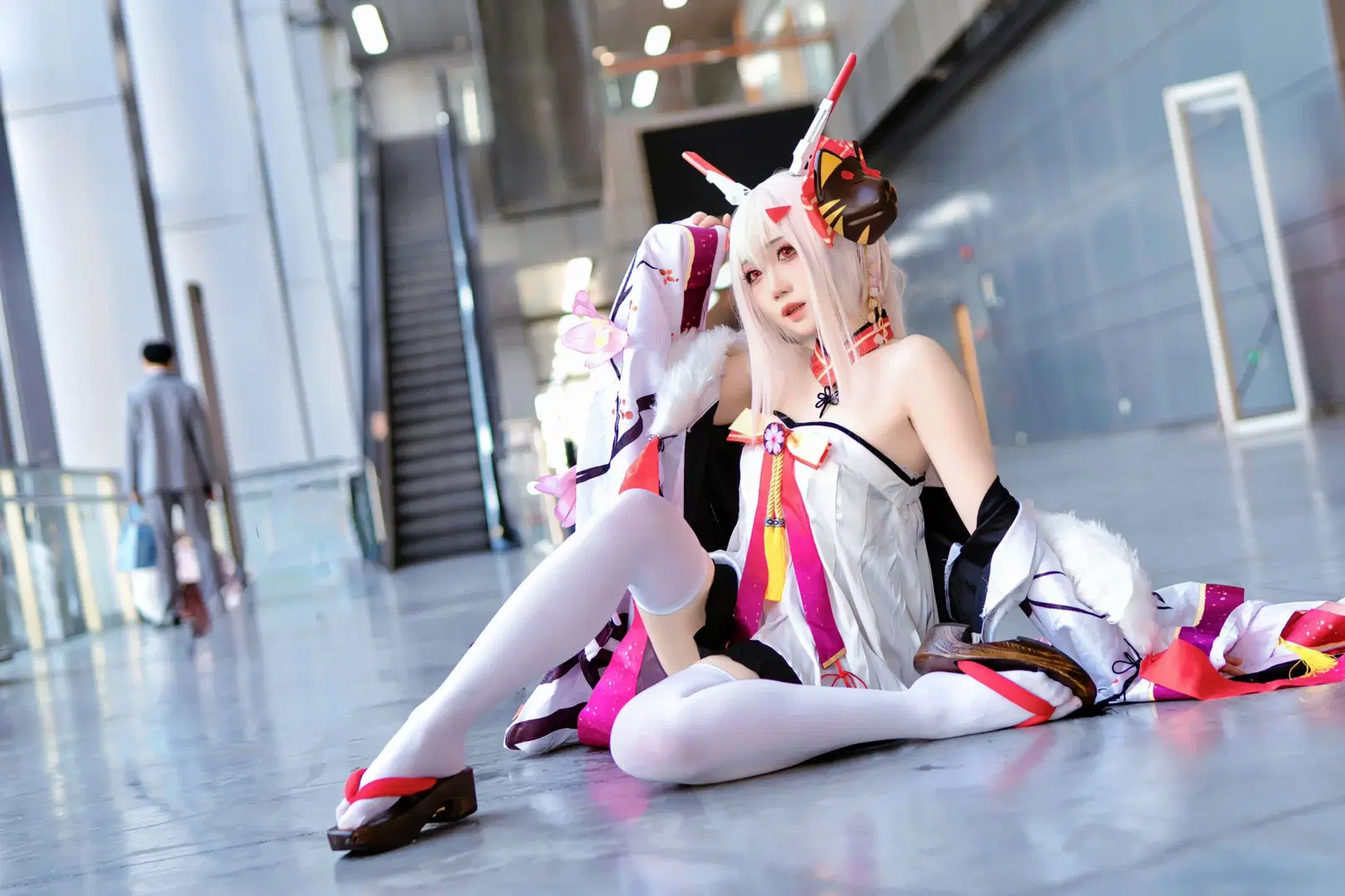綾波 コスプレ アズールレーン 元旦ホタルアニメフェス、りんご飴を持って指揮官に会いに行く - Kirito君 - 7枚目