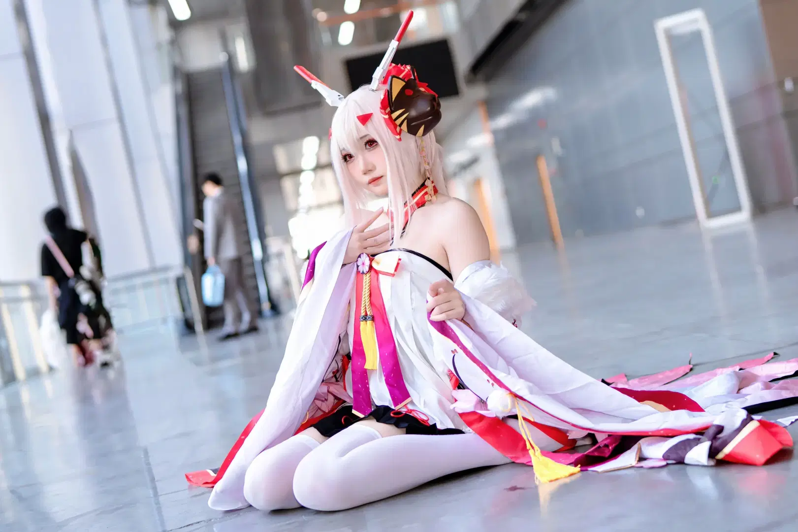 綾波 コスプレ アズールレーン 元旦ホタルアニメフェス、りんご飴を持って指揮官に会いに行く - Kirito君 - 8枚目