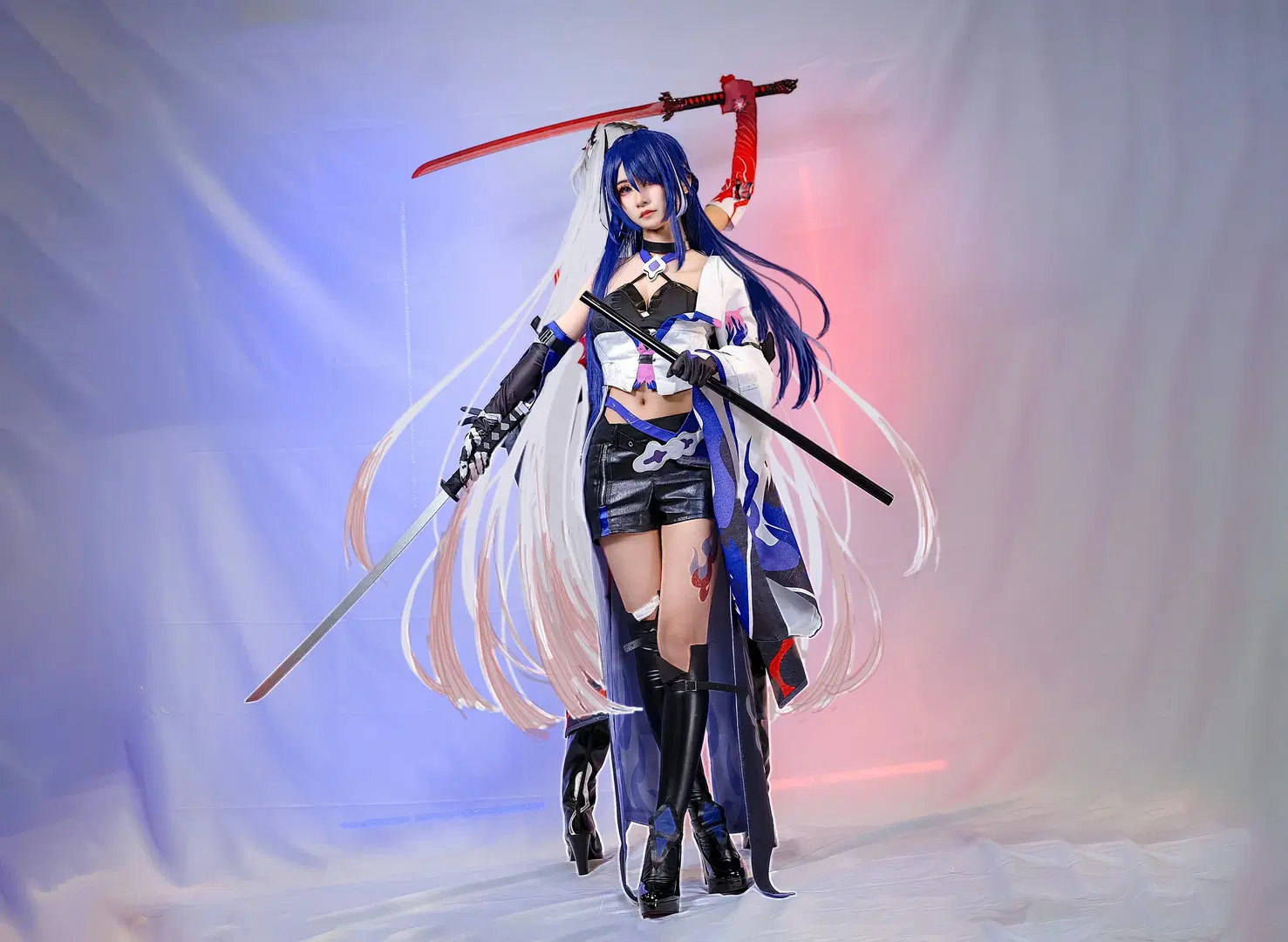 cosplay, 崩坏星穹铁道, 黄泉cos, 漫展返图, 白黄泉