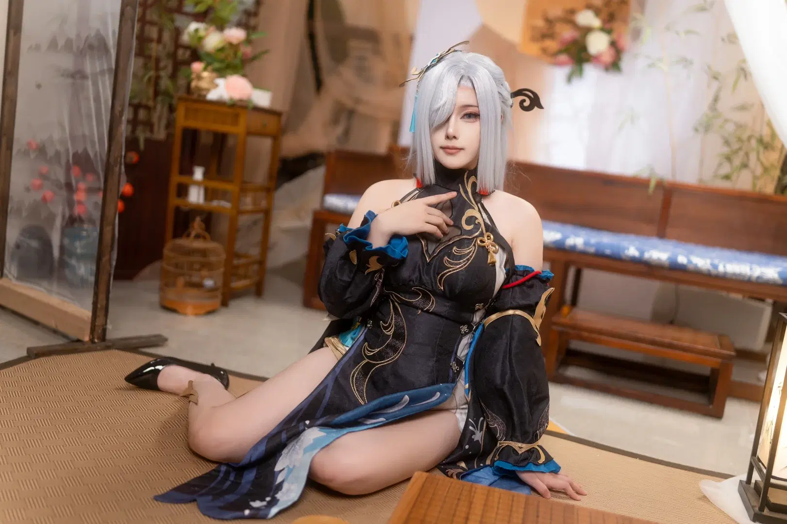 【申鶴 コスプレ】『原神』冷花幽露、もし貴方がこの心を解すのなら - Kirito君 - 3枚目