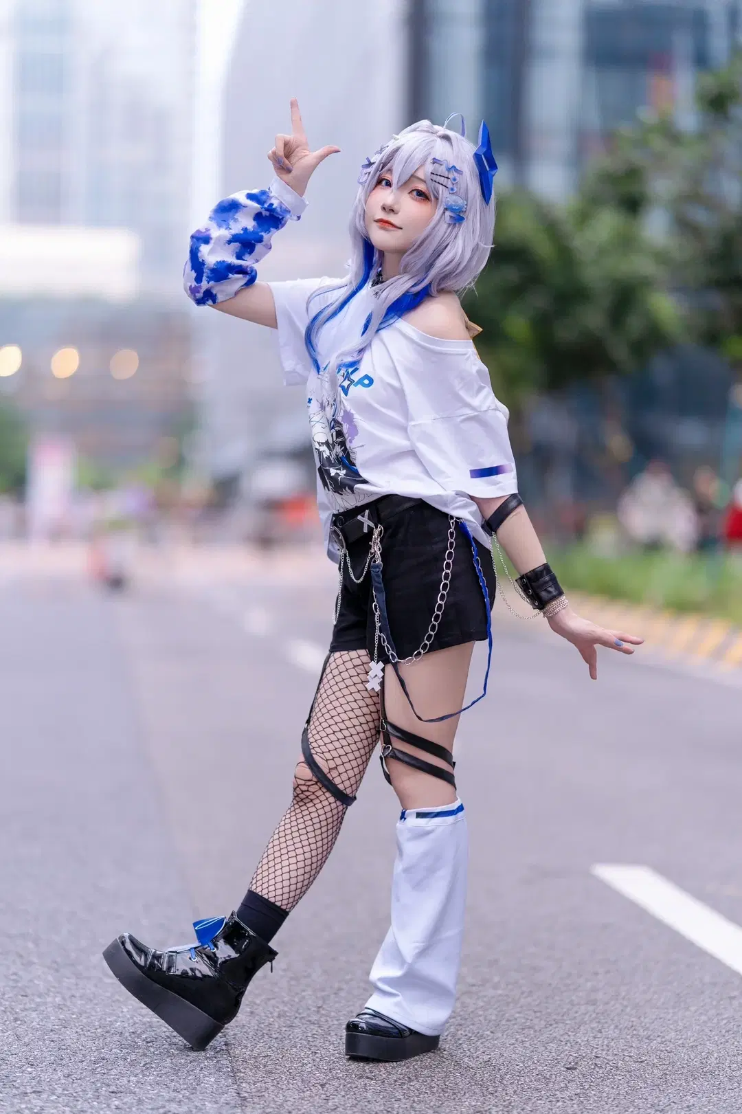 【天音かなた コスプレ】ストリートの活気あふれるホロライブ - Kirito君 - 10枚目
