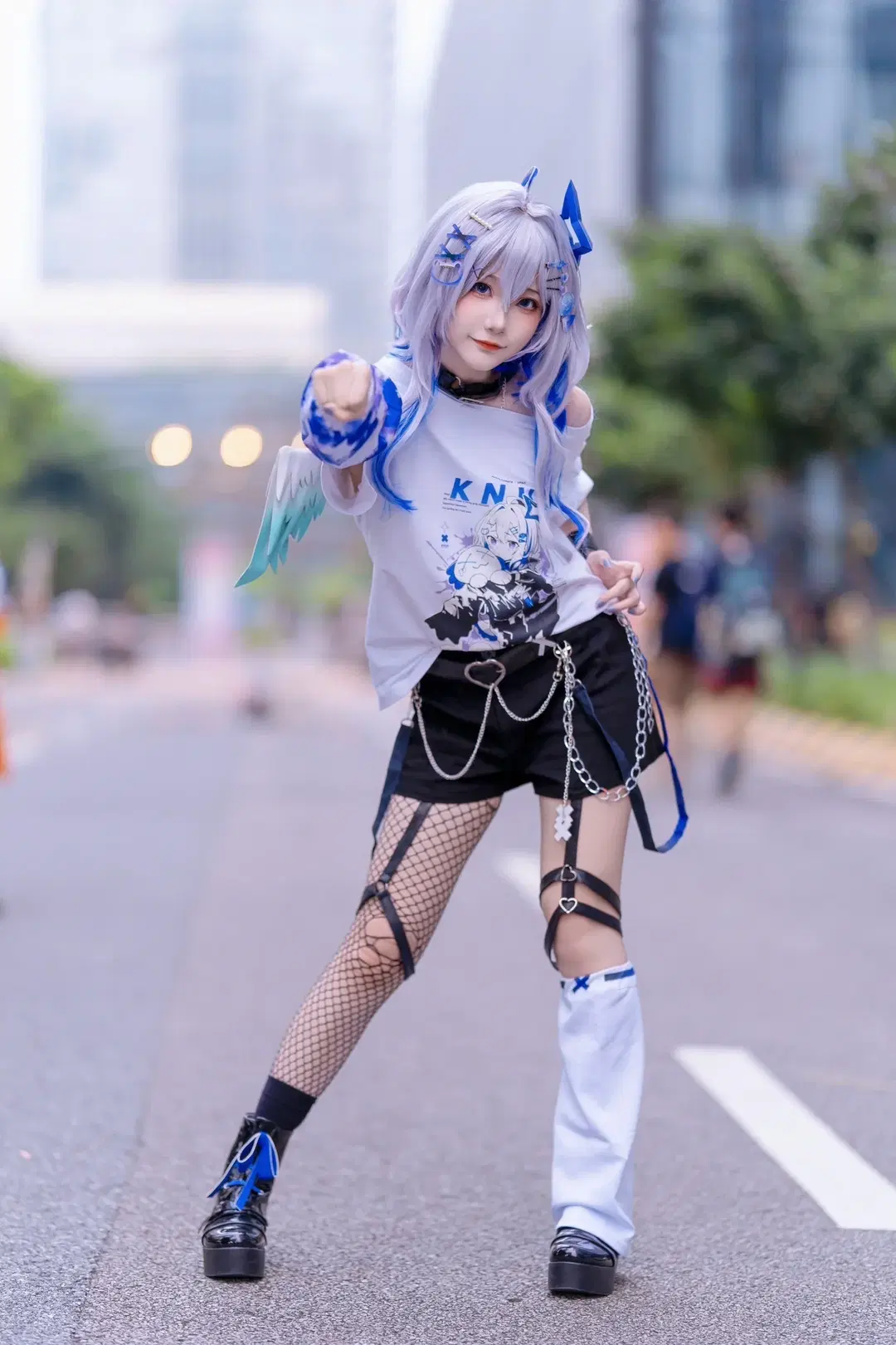 【天音かなた コスプレ】ストリートの活気あふれるホロライブ - Kirito君 - 11枚目