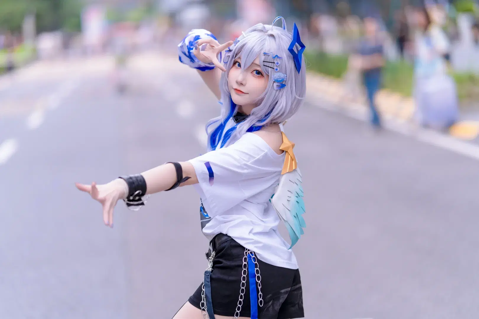 【天音かなた コスプレ】ストリートの活気あふれるホロライブ - Kirito君 - 12枚目