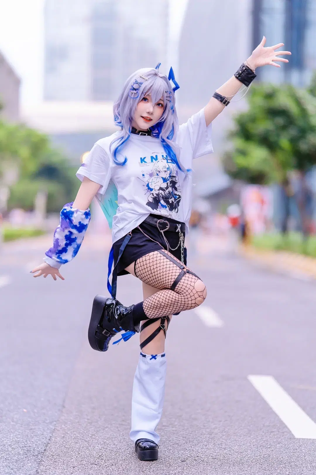 【天音かなた コスプレ】ストリートの活気あふれるホロライブ - Kirito君 - 2枚目