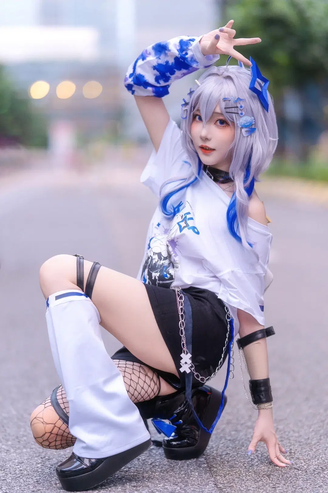 【天音かなた コスプレ】ストリートの活気あふれるホロライブ - Kirito君 - 3枚目