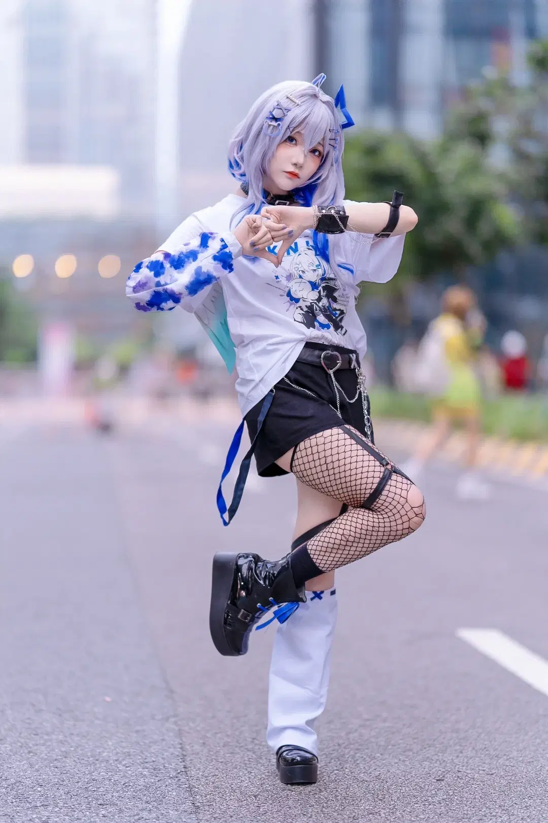 【天音かなた コスプレ】ストリートの活気あふれるホロライブ - Kirito君 - 6枚目