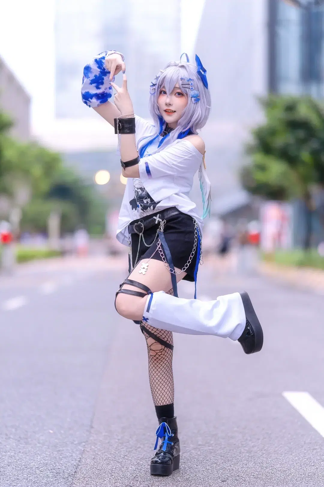 【天音かなた コスプレ】ストリートの活気あふれるホロライブ - Kirito君 - 8枚目