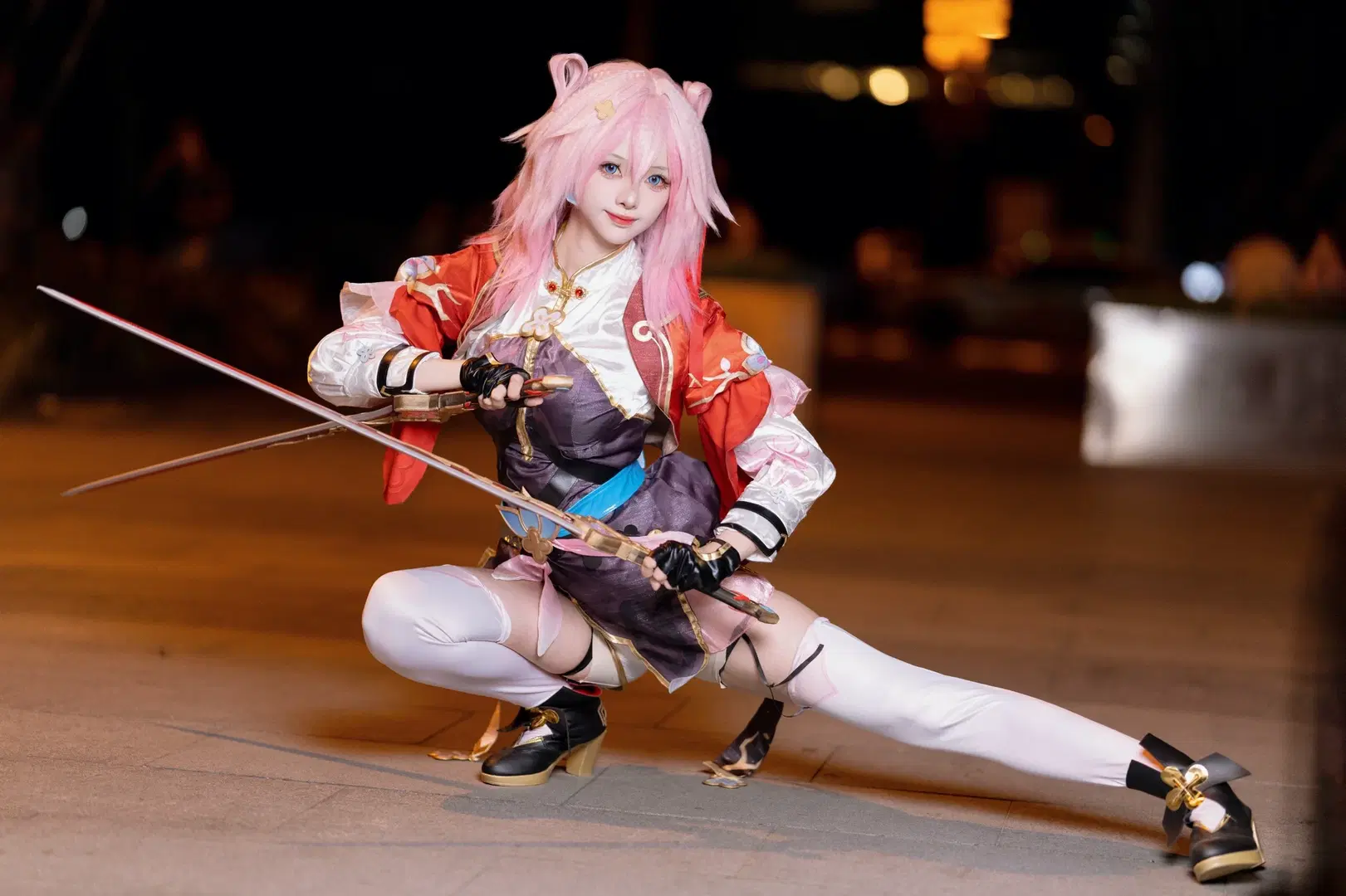 【三月なのか コスプレ】『崩壊：スターレイル』巡狩の運命 戦闘イベント写真 - Kirito君 - 12枚目