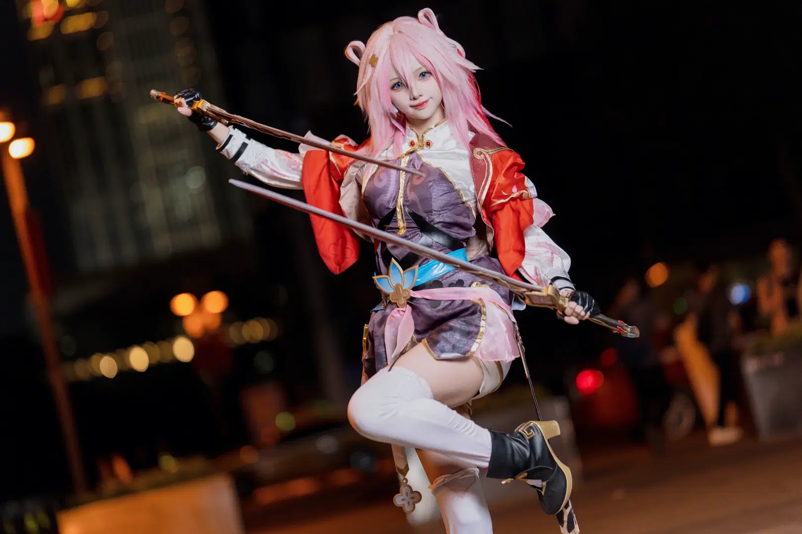 【三月なのか コスプレ】『崩壊：スターレイル』巡狩の運命 戦闘イベント写真 - Kirito君 - 13枚目