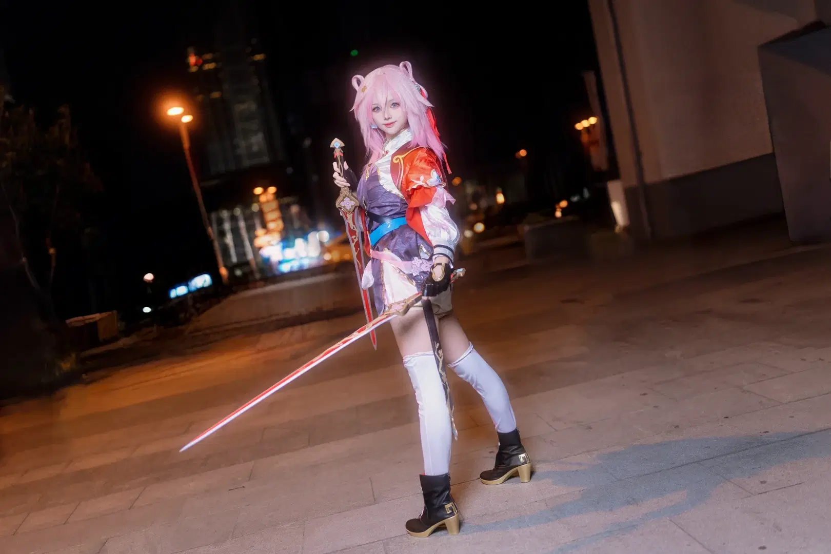 【三月なのか コスプレ】『崩壊：スターレイル』巡狩の運命 戦闘イベント写真 - Kirito君 - 14枚目