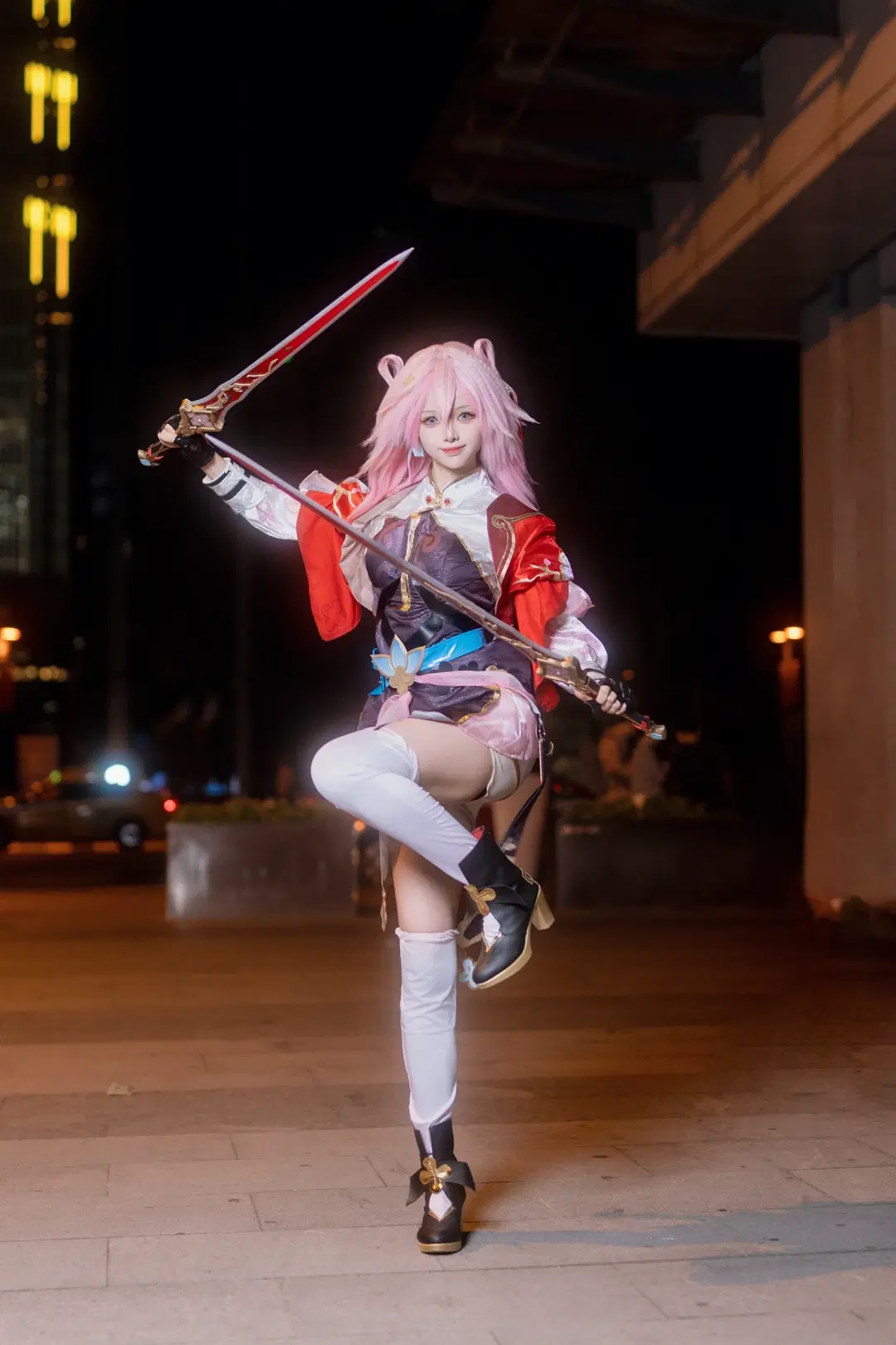 【三月なのか コスプレ】『崩壊：スターレイル』巡狩の運命 戦闘イベント写真 - Kirito君 - 2枚目