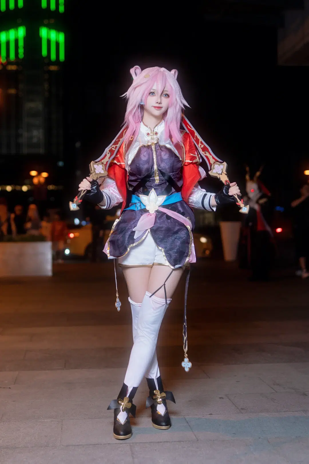 【三月なのか コスプレ】『崩壊：スターレイル』巡狩の運命 戦闘イベント写真 - Kirito君 - 4枚目