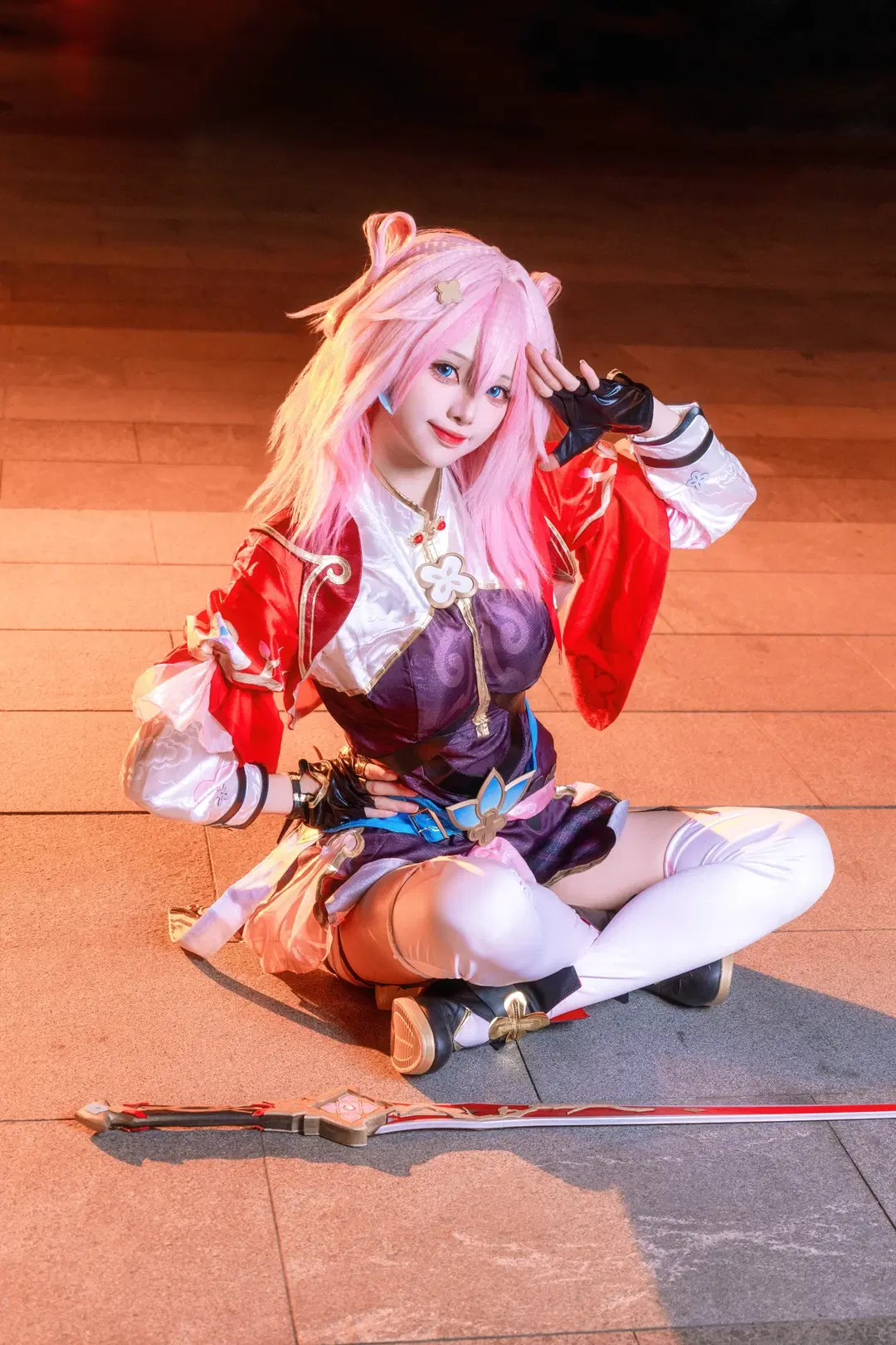【三月なのか コスプレ】『崩壊：スターレイル』巡狩の運命 戦闘イベント写真 - Kirito君 - 8枚目