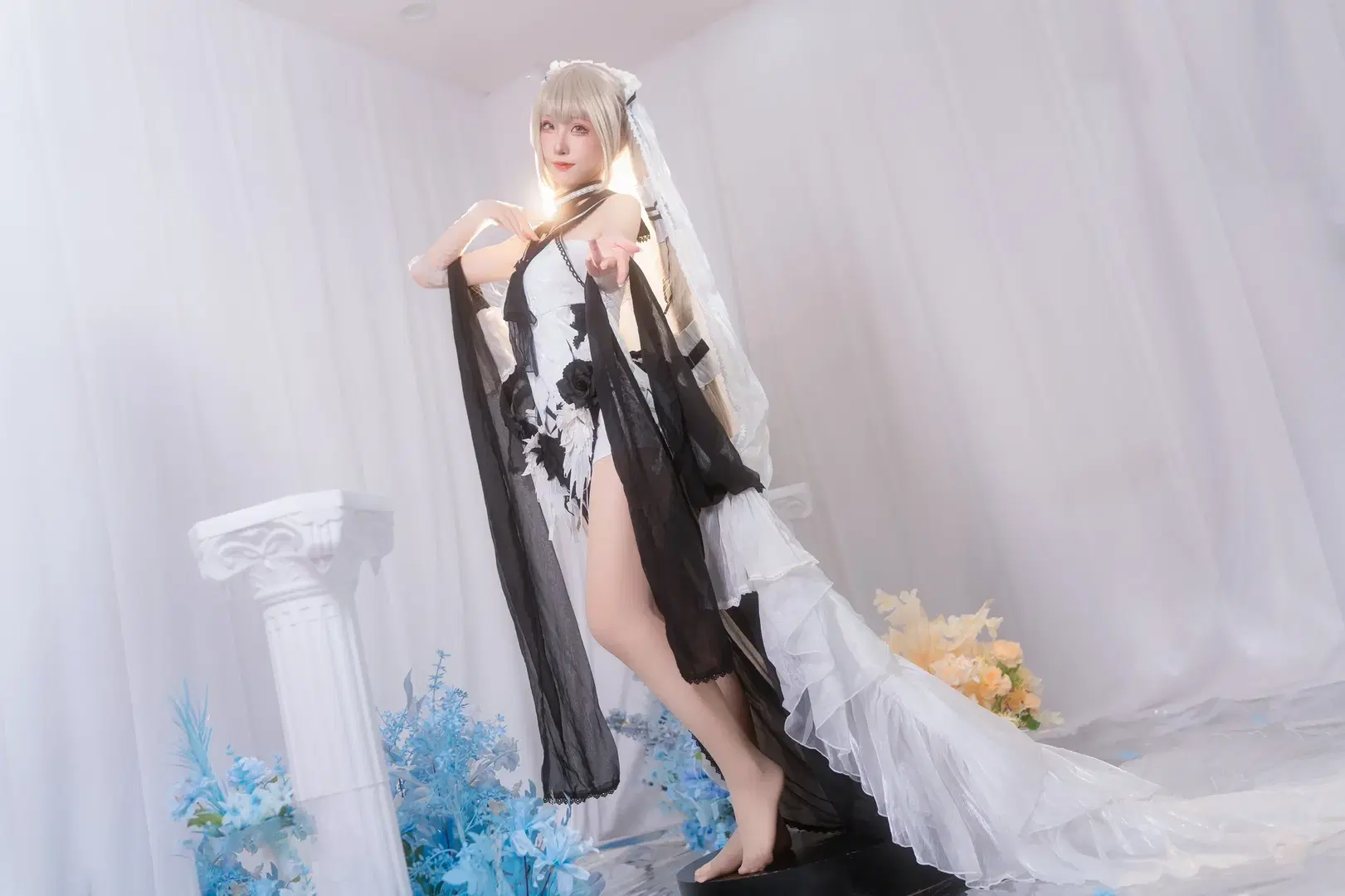 摄影棚, 二次元摄影, 碧蓝航线, 可畏cos, 礼服Cosplay