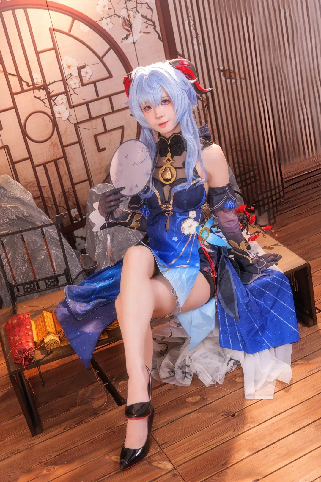 【甘雨 コスプレ】海灯祭のやさしきひととき、璃月の景色に秘められた詩情 - Kirito君 - 4枚目