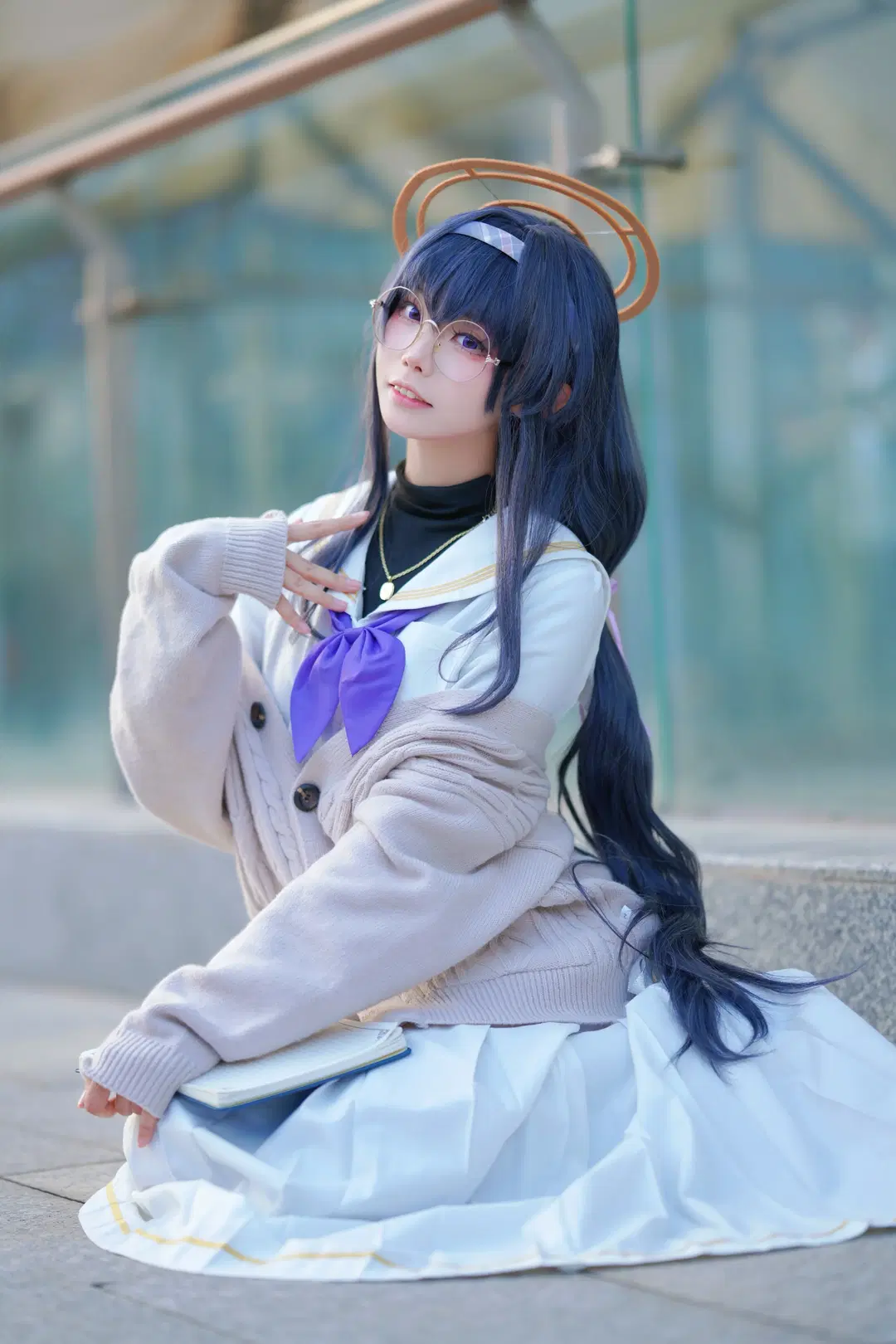 [Kozeki Ui cosplay] Quiet Moments in Blue Archive: Sharing My Experience as a Socially Anxious Kouhai by Kirito君 - Image 3
