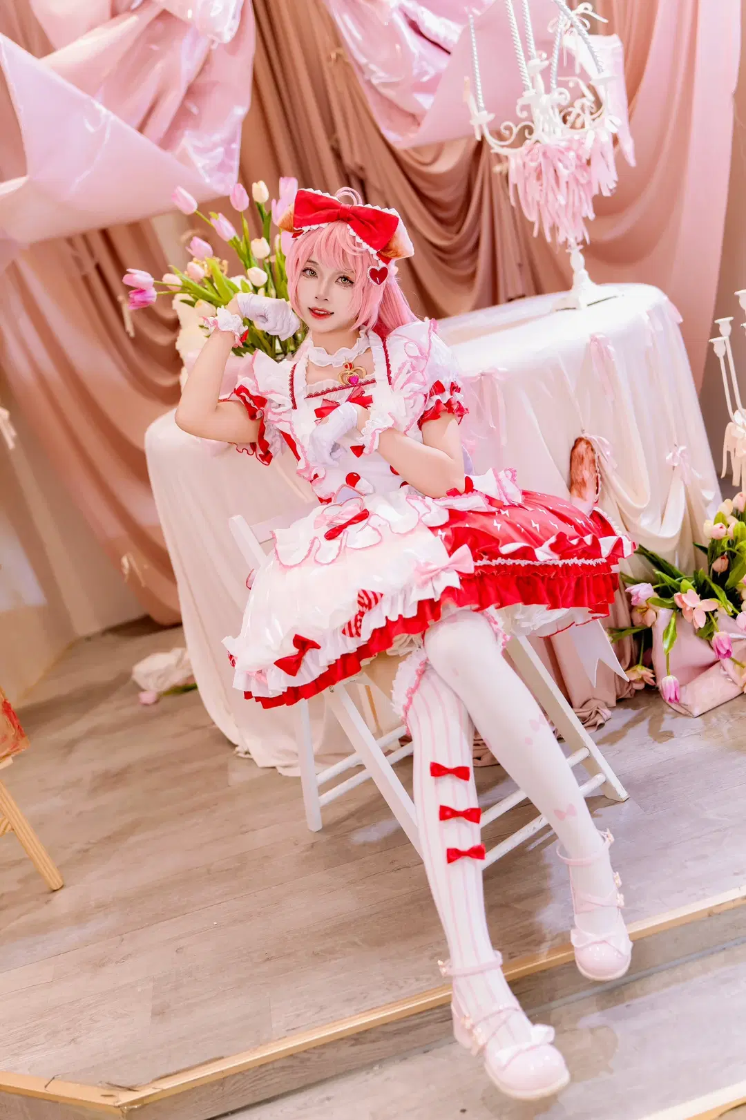 【ゴールデングロー コスプレ】『アークナイツ』×『ゴールデングロー サンリオ』コラボ ロリータ温室お茶会 - Kirito君 - 2枚目