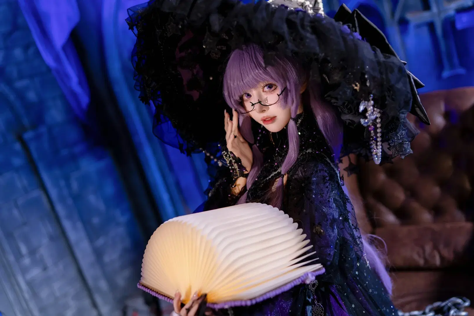 【帕秋莉cos】东方Project 红魔馆的魔法使守护者 - Kirito君 - 第8张