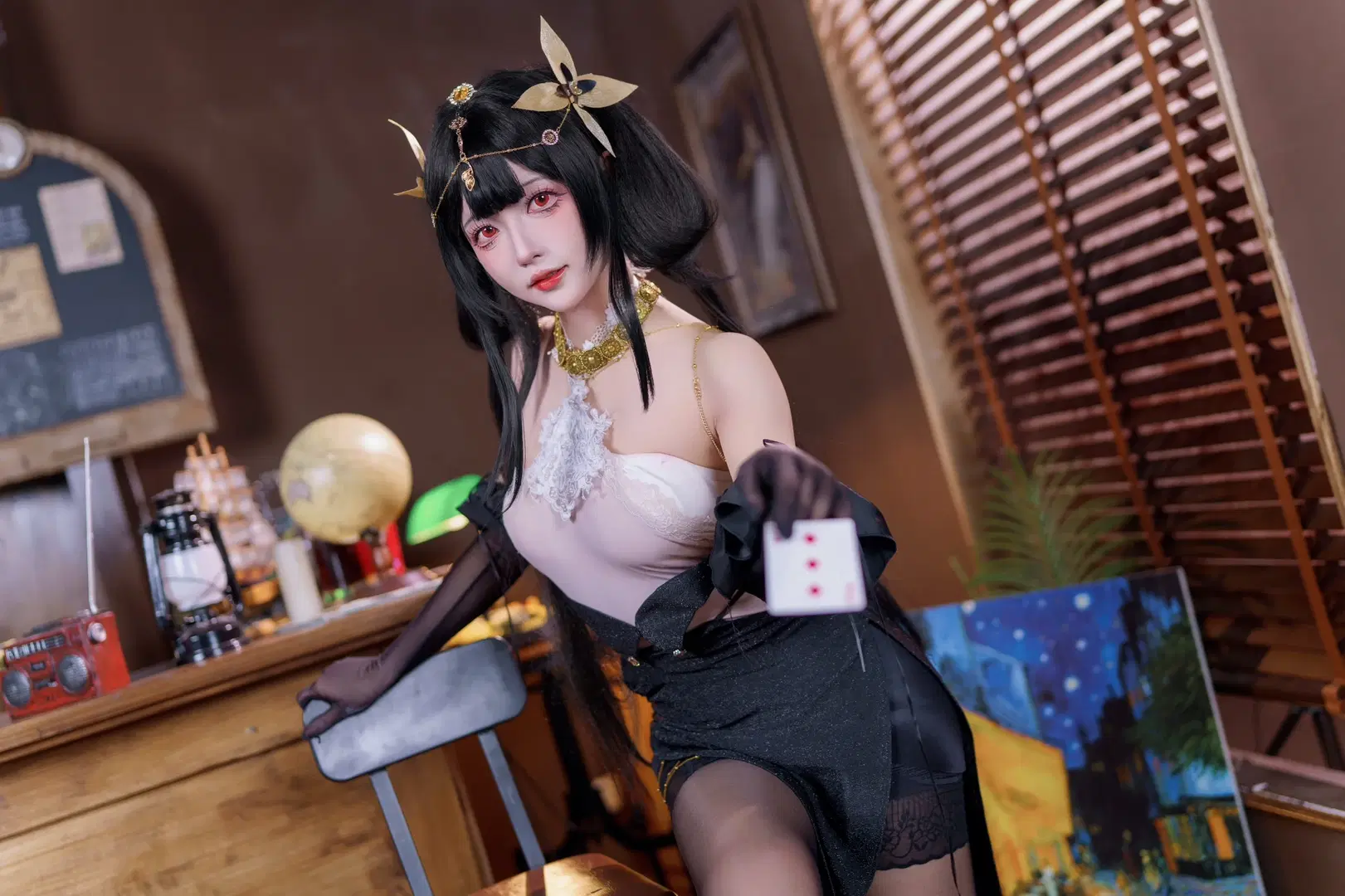 【镇海cos】碧蓝航线 复古酒馆里的慵懒时光 - Kirito君 - 第9张