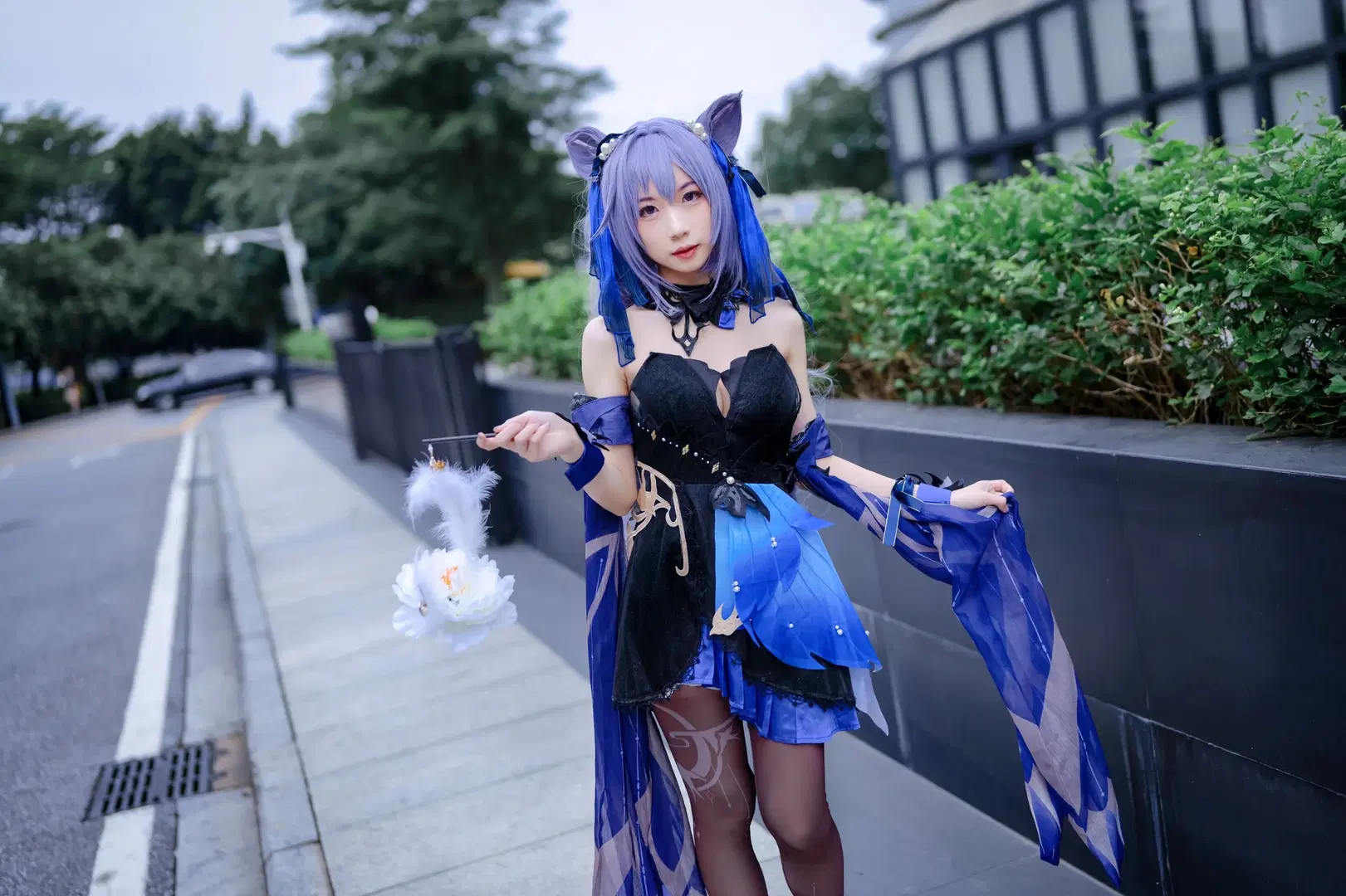 [Keqing cosplay] Opulent Splendor, Convention photos before nightfall by Kirito君 - Image 6