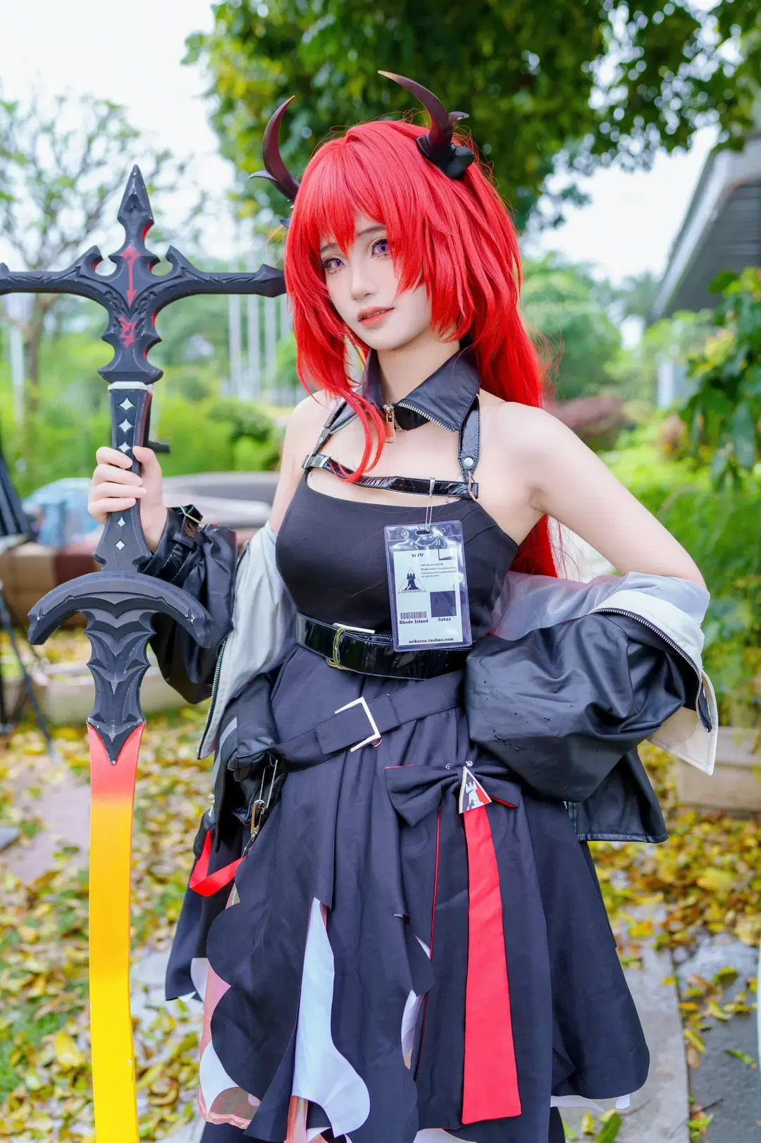 【スルト コスプレ】『アークナイツ』のレーヴァテイン、ホタルACGエキスポ速報写真 - Kirito君 - 4枚目