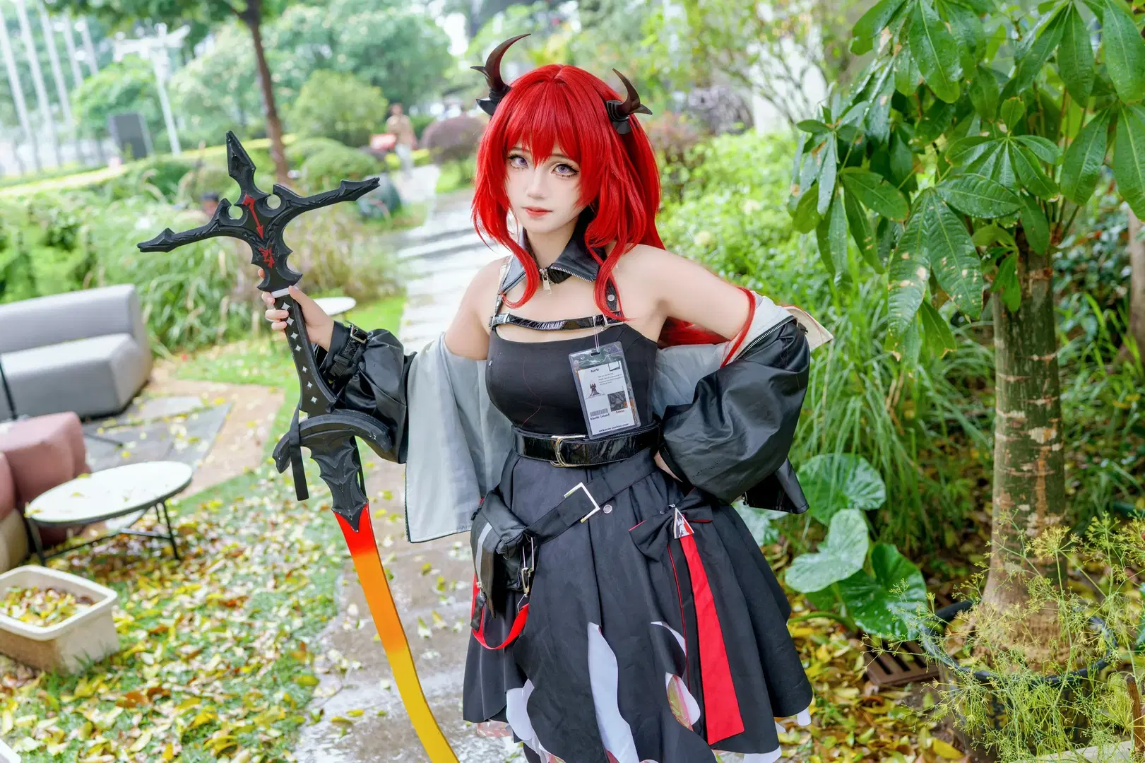 【スルト コスプレ】『アークナイツ』のレーヴァテイン、ホタルACGエキスポ速報写真 - Kirito君 - 6枚目