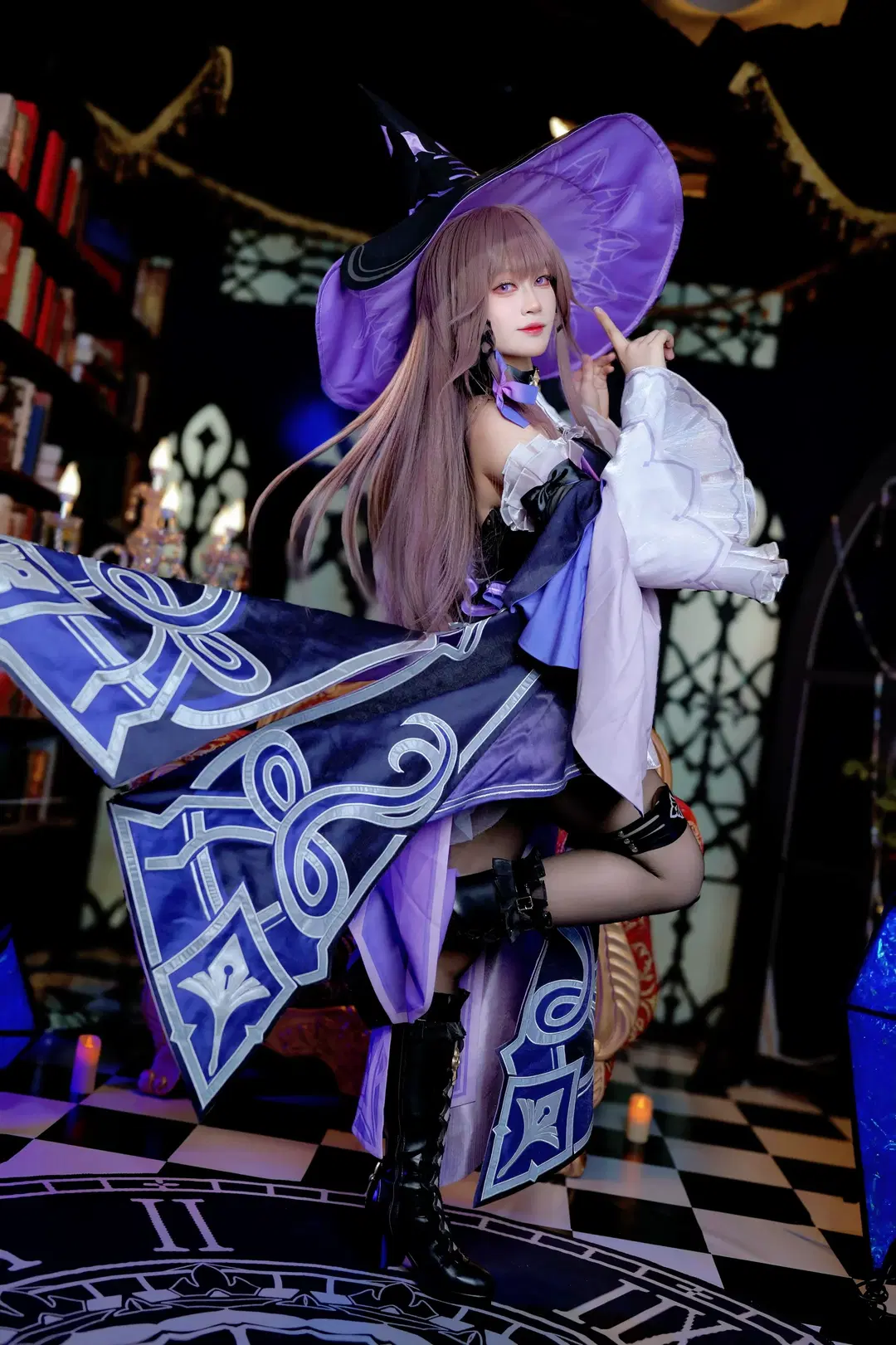 【大黑塔cos】天才科学家降临，一起走进黑塔女士的魔法书房 - Kirito君 - 第4张