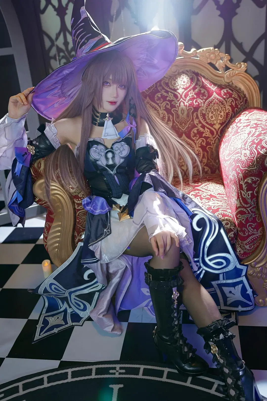 【大黑塔cos】天才科学家降临，一起走进黑塔女士的魔法书房 - Kirito君 - 第5张