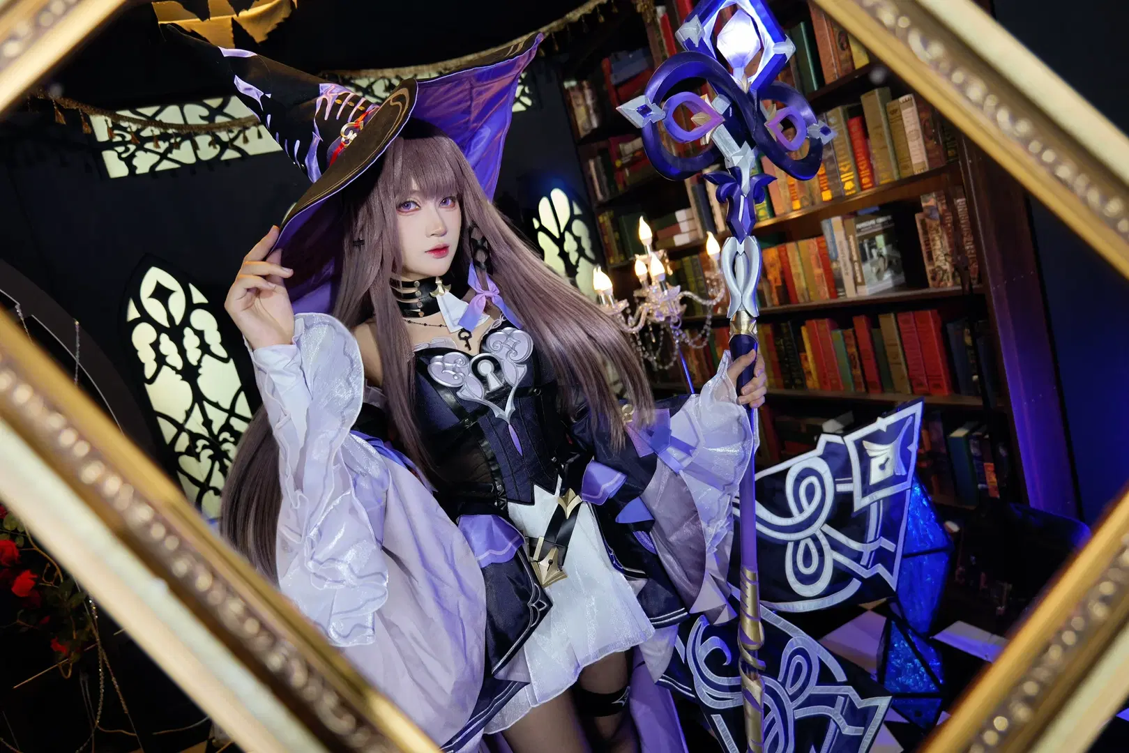 【大黑塔cos】天才科学家降临，一起走进黑塔女士的魔法书房 - Kirito君 - 第6张
