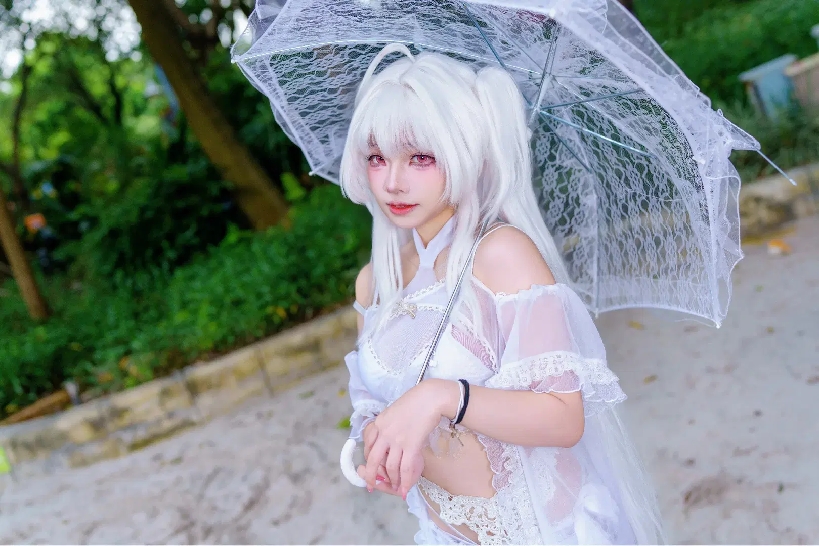 【梅莉cos】乐园的花之魔术师，夏日清凉感满分的自设 - Kirito君 - 第6张