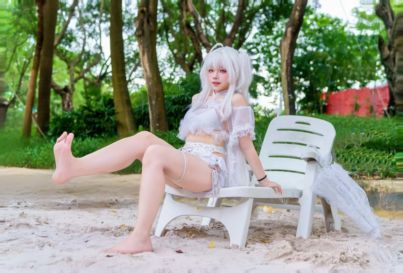 【梅莉cos】乐园的花之魔术师，夏日清凉感满分的自设 - Kirito君 - 第9张