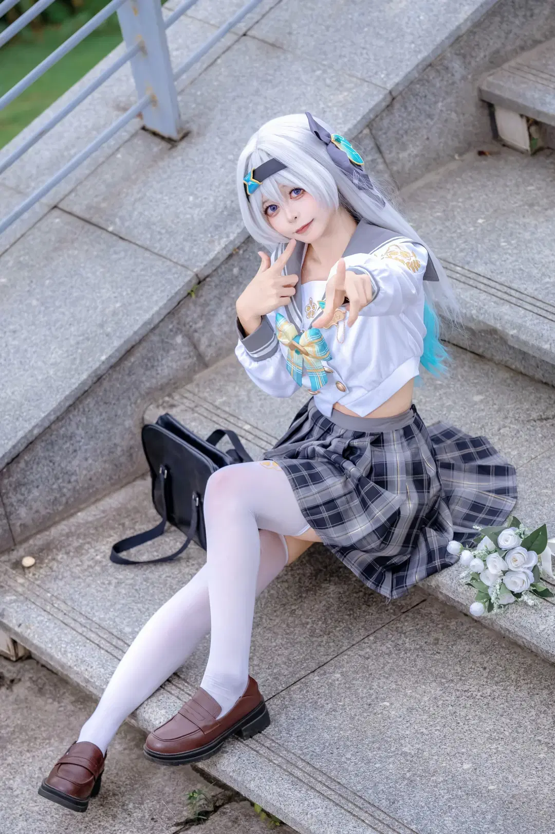 【流萤cos】崩坏星穹铁道：一封春日来信的拍摄记录 - Kirito君 - 第2张