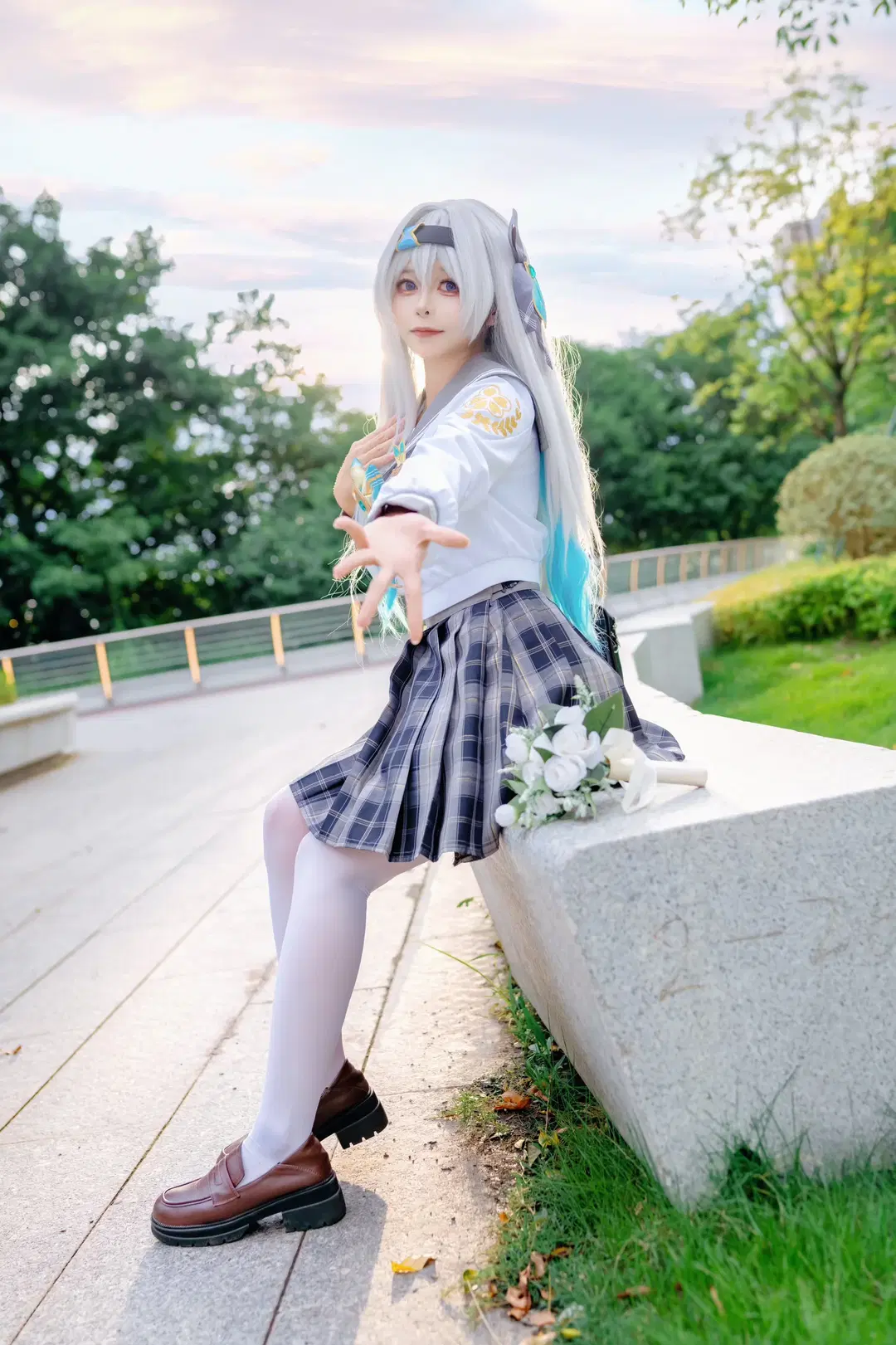 【流萤cos】崩坏星穹铁道：一封春日来信的拍摄记录 - Kirito君 - 第3张