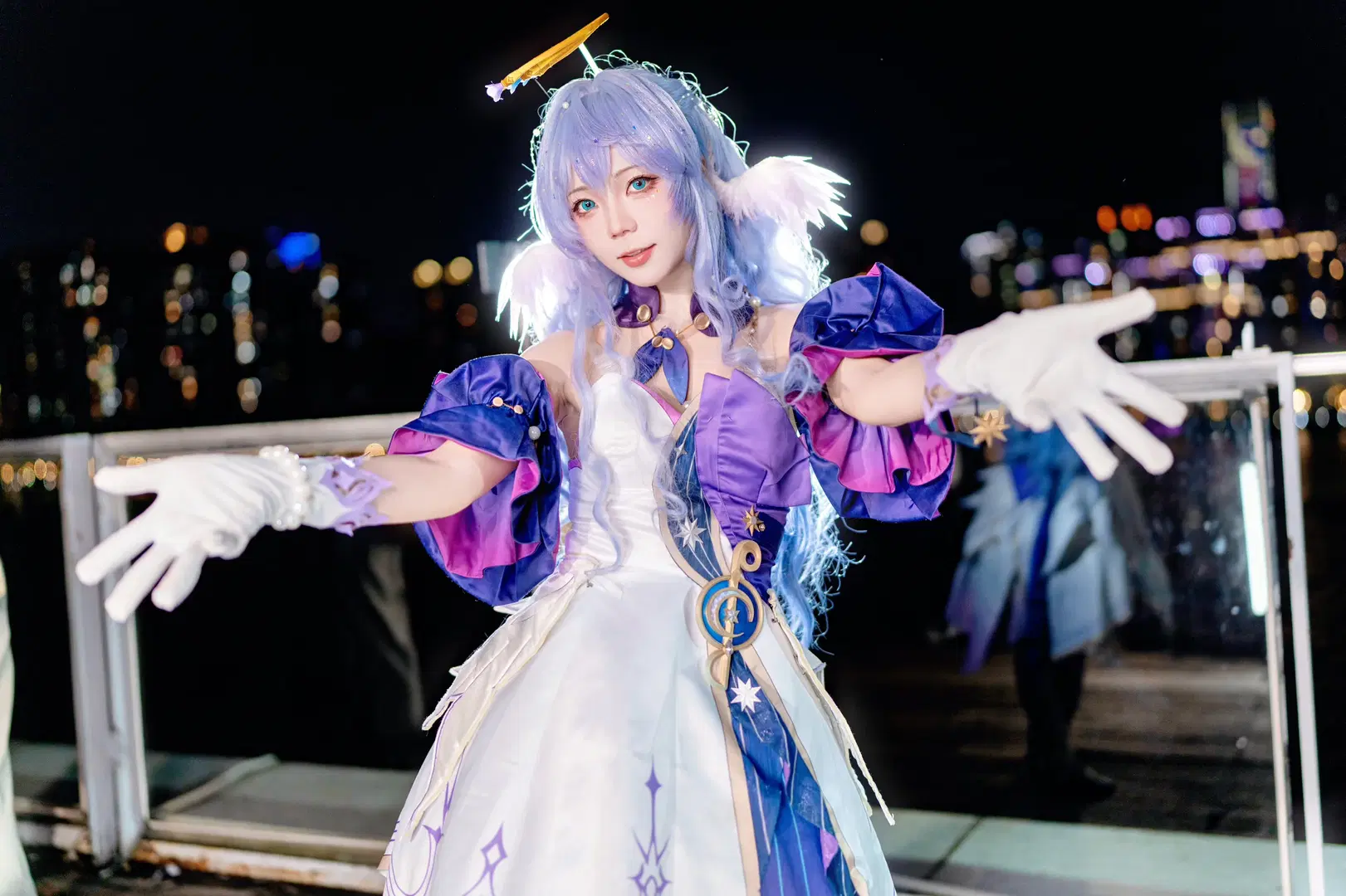 【知更鸟cos】琶醍夜场的星轨与歌谣，崩坏星穹铁道 - Kirito君 - 第7张