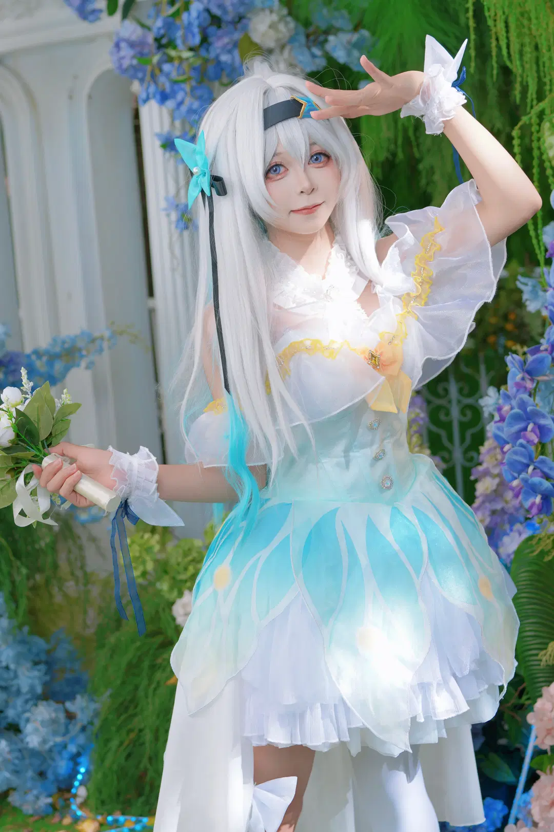 【流萤cos】崩坏星穹铁道，花嫁造型完美呈现 - Kirito君 - 第10张