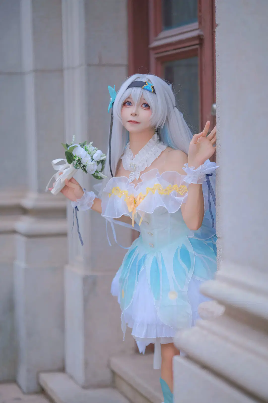 【流萤cos】崩坏星穹铁道，花嫁造型完美呈现 - Kirito君 - 第11张
