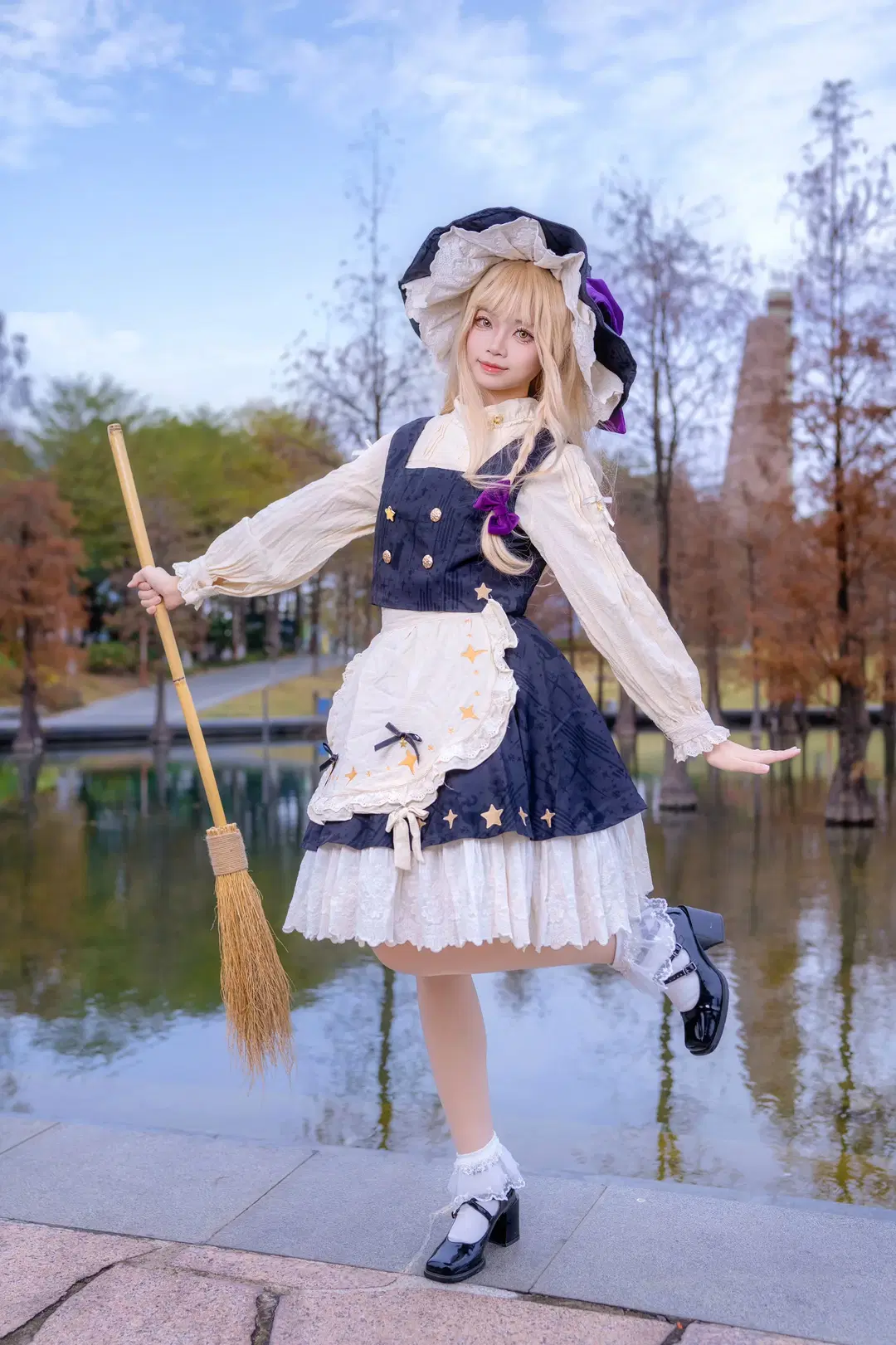 东方project, 户外摄影, 魔理沙cos, 魔法少女cos, 日系复古