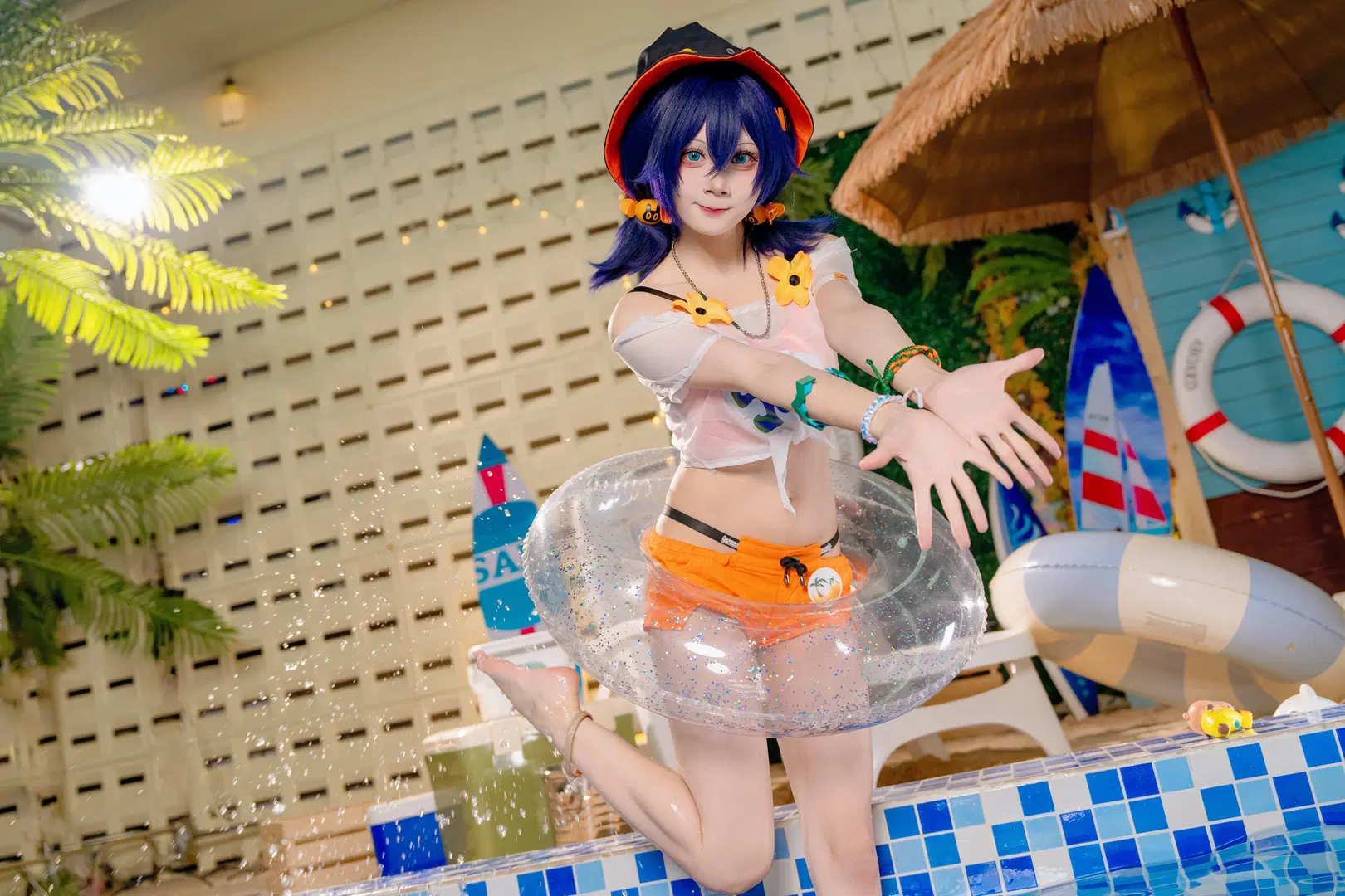 [Belle cosplay] Zenless Zone Zero Citrus Summer Swimsuit by Kirito君 - Image 11