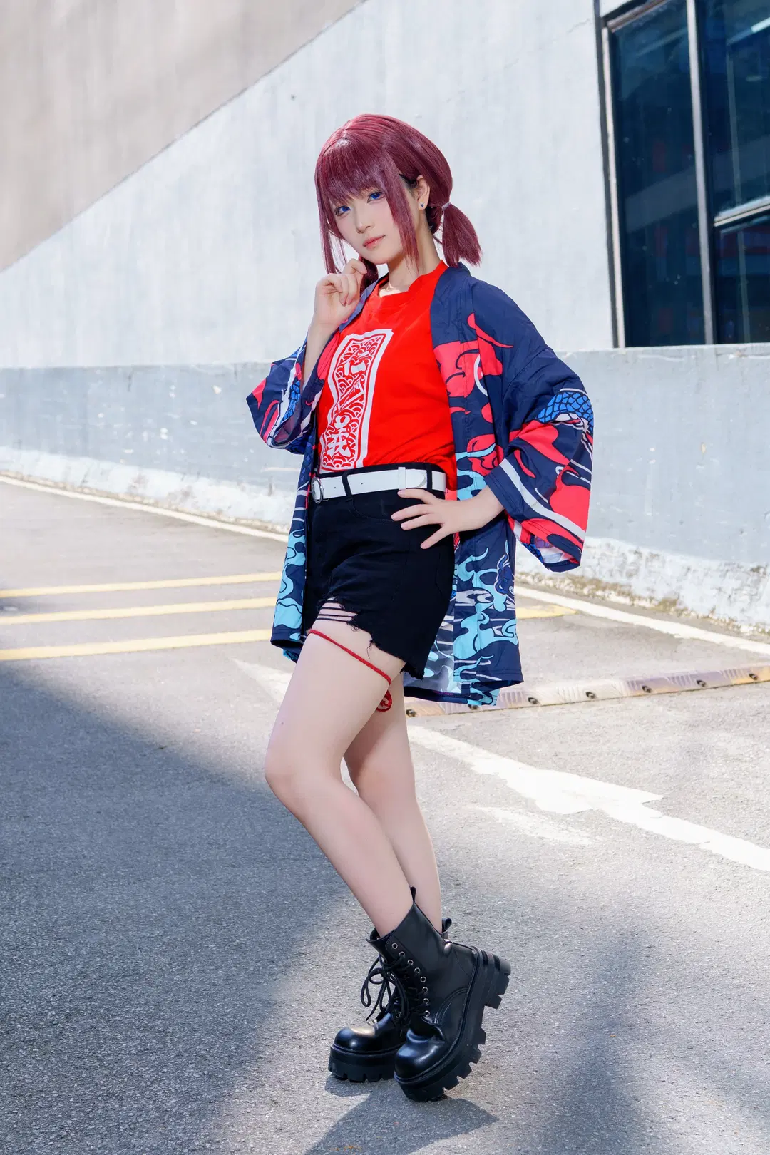 cosplay返图, 哭泣少女乐队, 井芹仁菜cos, CICF2025, 女coser穿搭