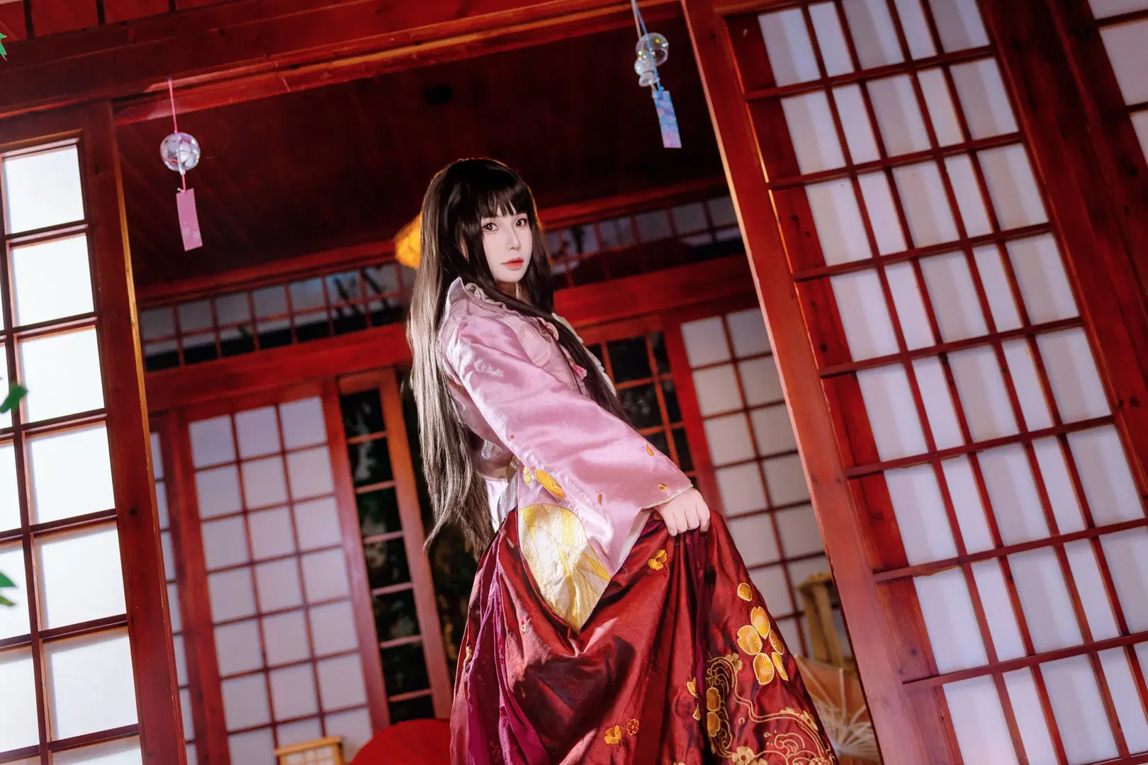 [Houraisan Kaguya cosplay] Japanese-Style Moments of the Lunar Maiden by Kirito君 - Image 4