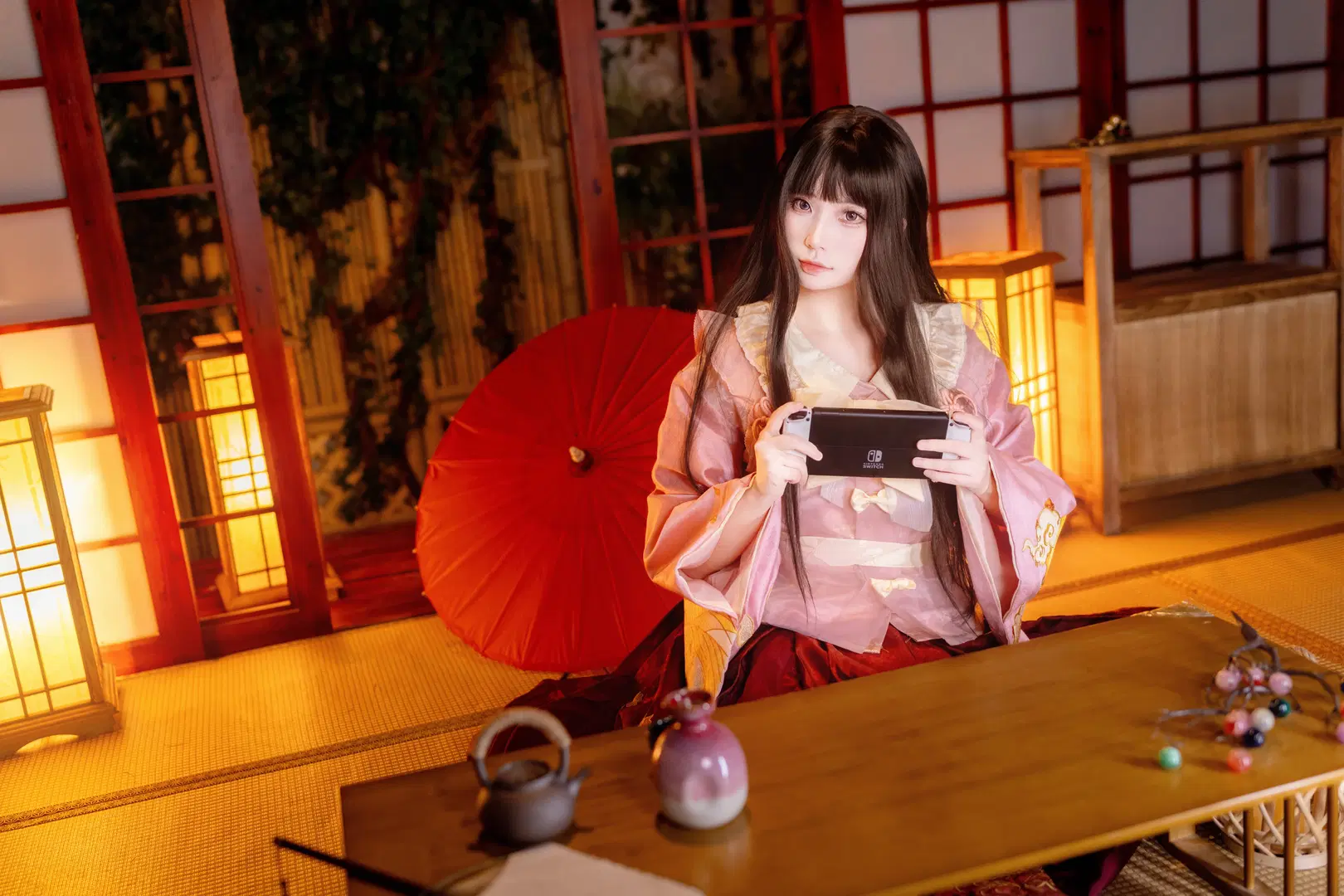 [Houraisan Kaguya cosplay] Japanese-Style Moments of the Lunar Maiden by Kirito君 - Image 5