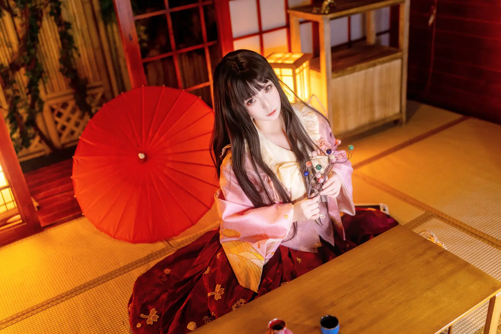 [Houraisan Kaguya cosplay] Japanese-Style Moments of the Lunar Maiden by Kirito君 - Image 8