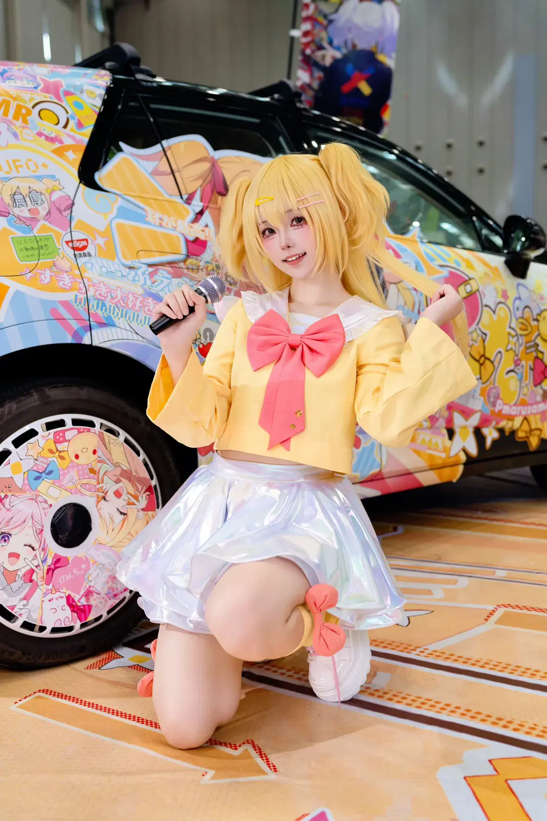 【P丸樣cos】秘密的偶像公主，痛车漫展场照分享 - Kirito君 - 第2张