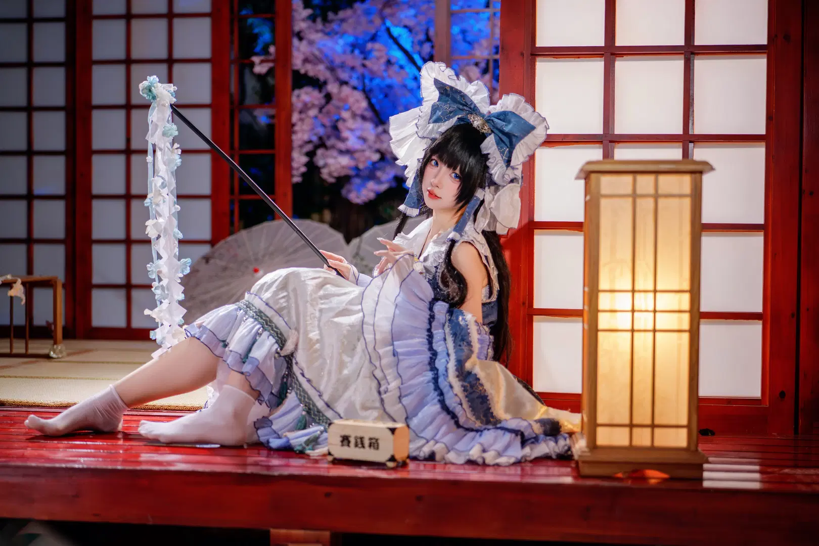 【博麗靈夢cos】東方Project青靈夢二設，和風棚拍細節分享 - Kirito君 - 第6張