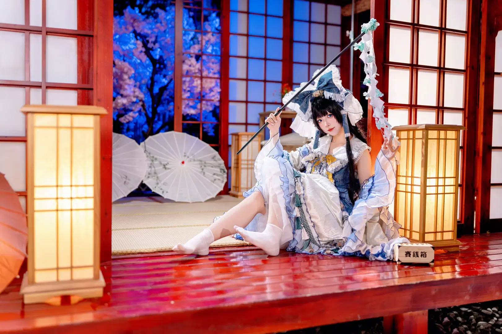 【博麗靈夢cos】東方Project青靈夢二設，和風棚拍細節分享 - Kirito君 - 第7張